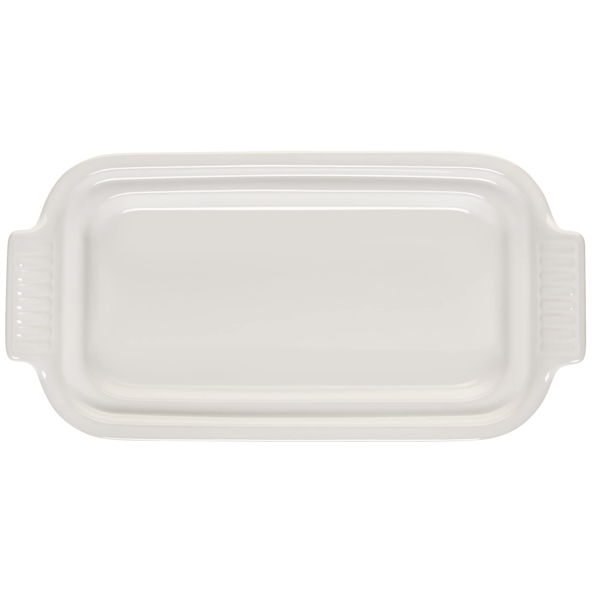 le-creuset-stoneware-heritage-butter-dish-white image 2