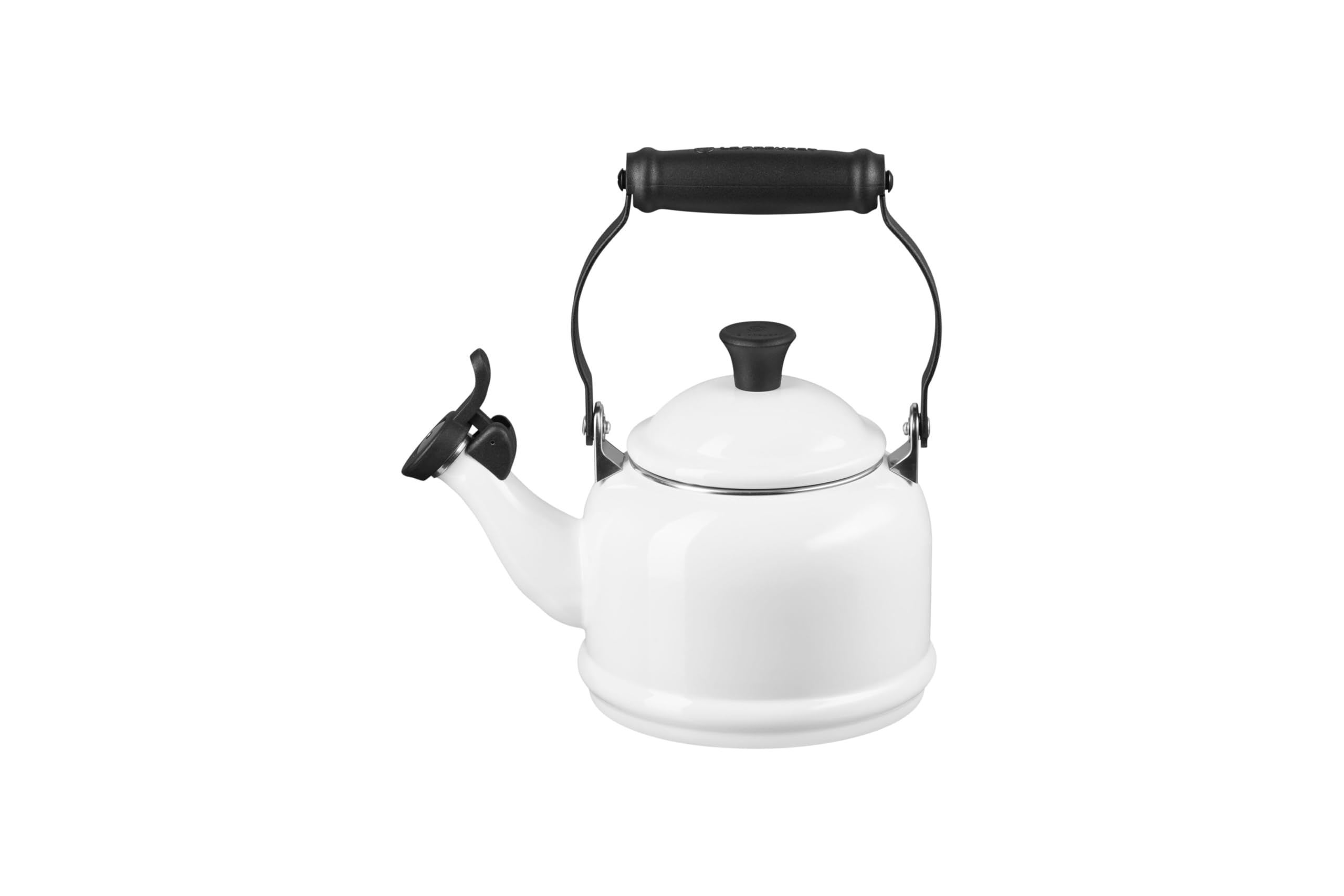 le-creuset-enamel-on-steel-demi-kettle-stoneware-mug-set-1-25-qt-white image 2