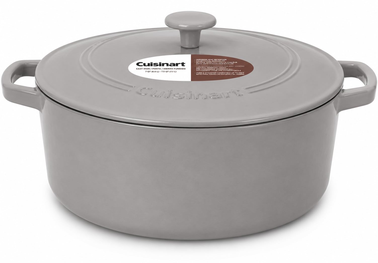 cuisinart-chef-s-classic-7-qt-round-enameled-cast-iron-dutch-oven-with-lid-cardi image 8