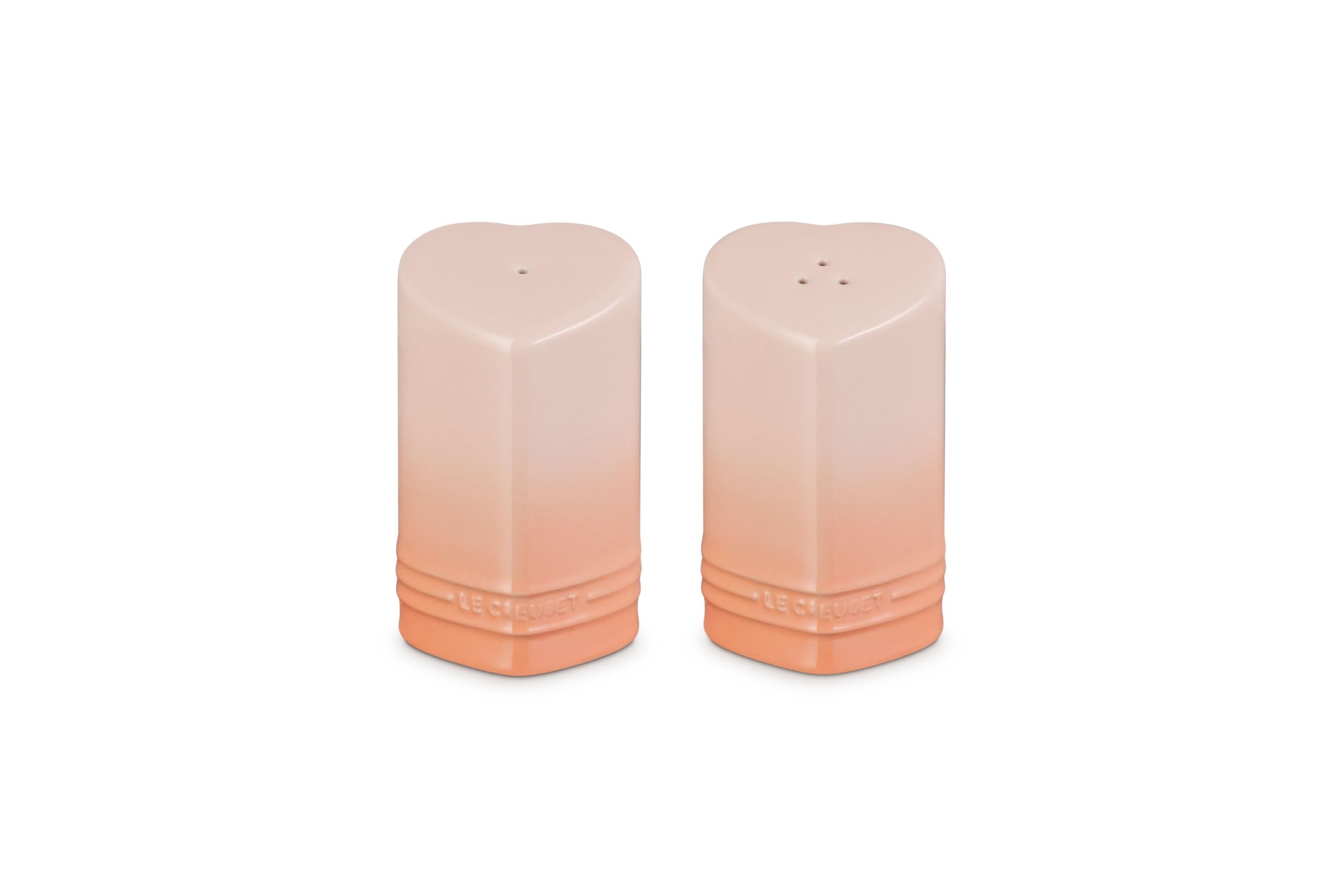le-creuset-stoneware-heart-shaped-salt-pepper-shakers-4-oz-each-cerise image 7