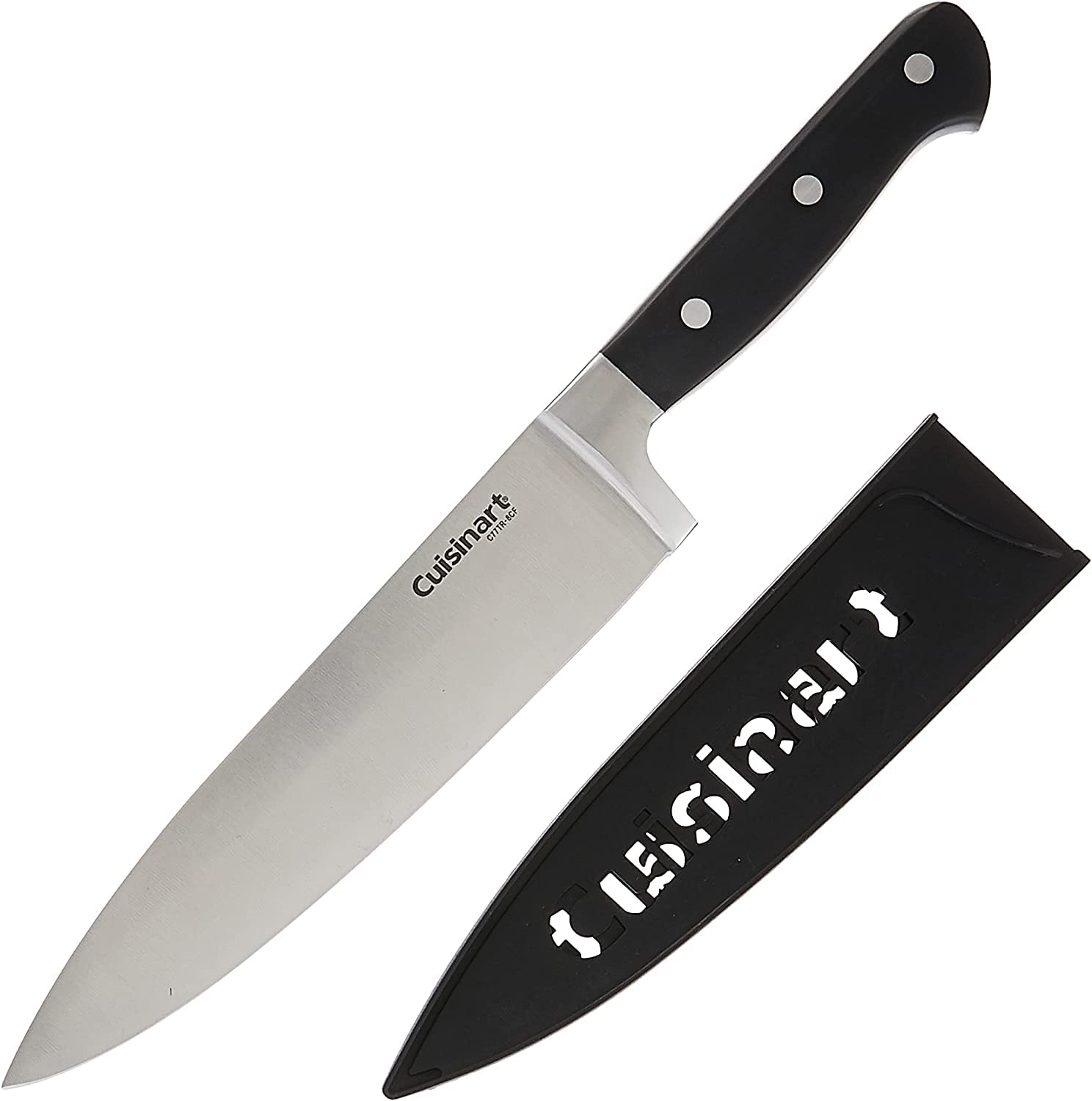 cuisinart-c77tr-8cf-triple-rivet-collection-8-chef-knife-black image 2