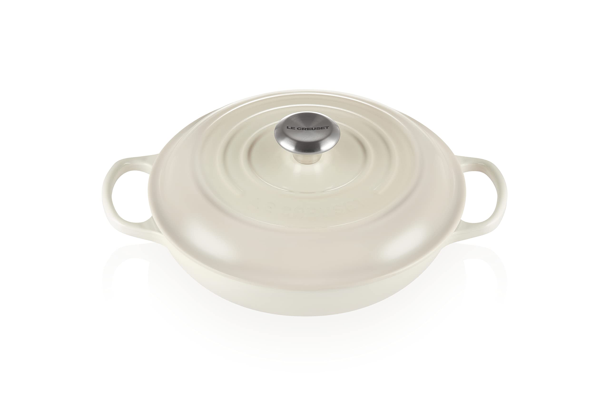 le-creuset-enameled-cast-iron-signature-braiser-3-5-qt-meringue image 7