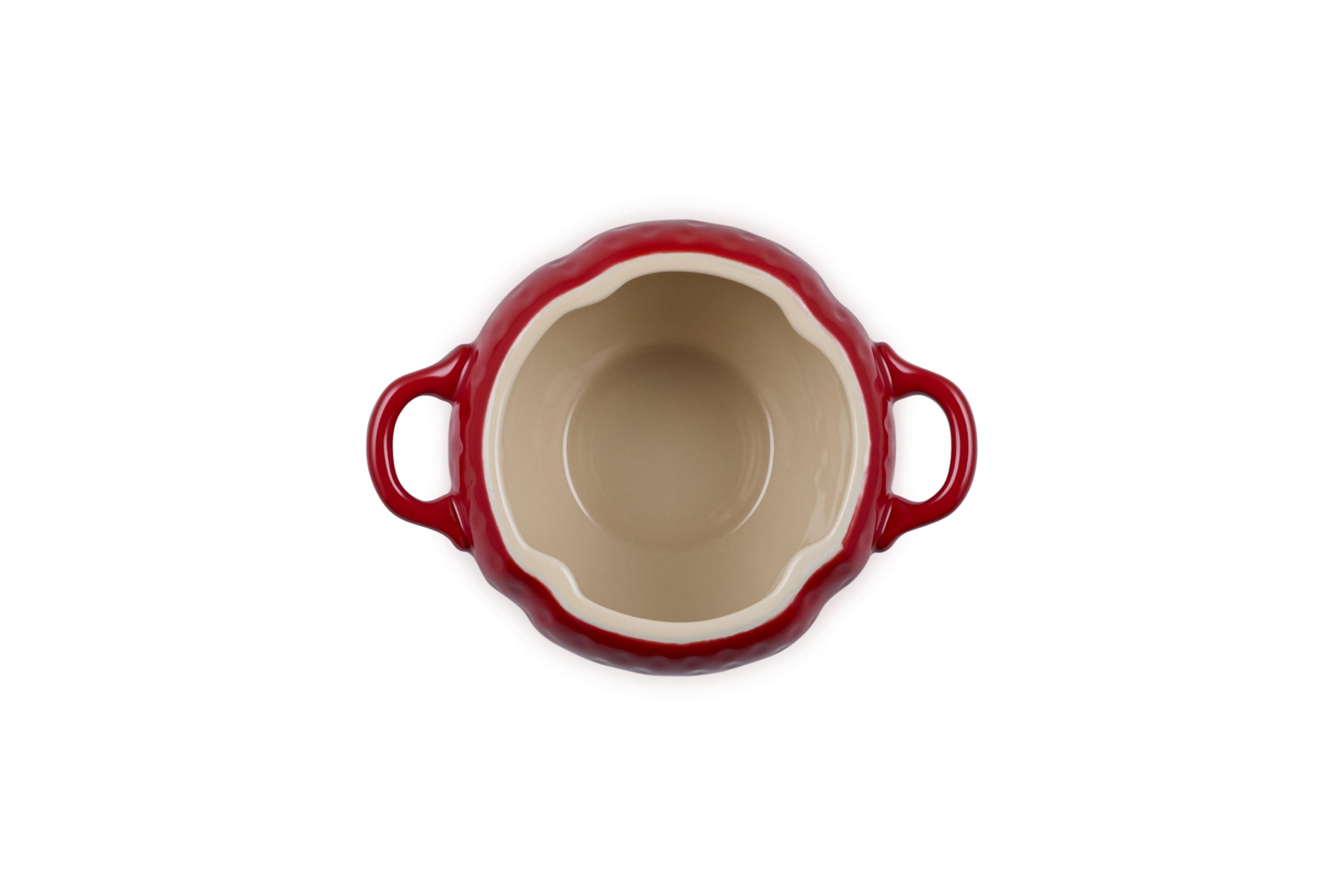 le-creuset-stoneware-strawberry-mini-cocotte-19-oz-cerise image 4
