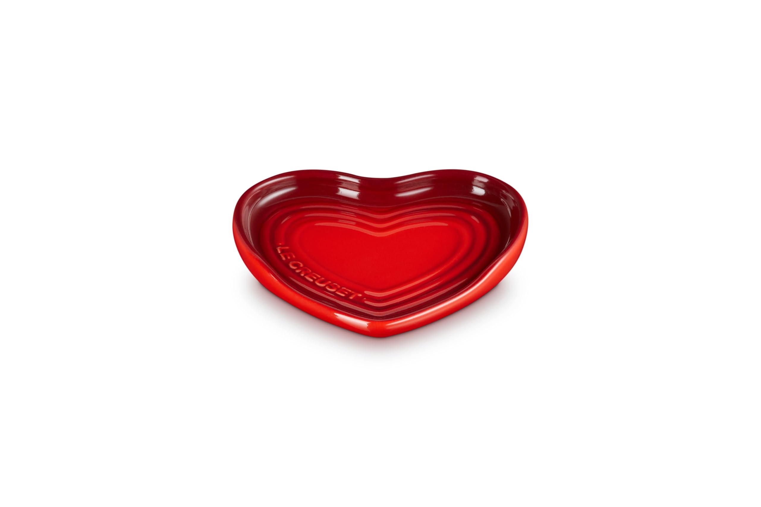le-creuset-stoneware-heart-shaped-spoon-rest-5-cerise image 1