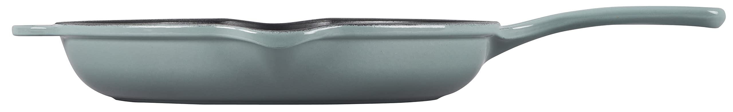 le-creuset-classic-enameled-cast-iron-handle-skillet-9-sea-salt image 3