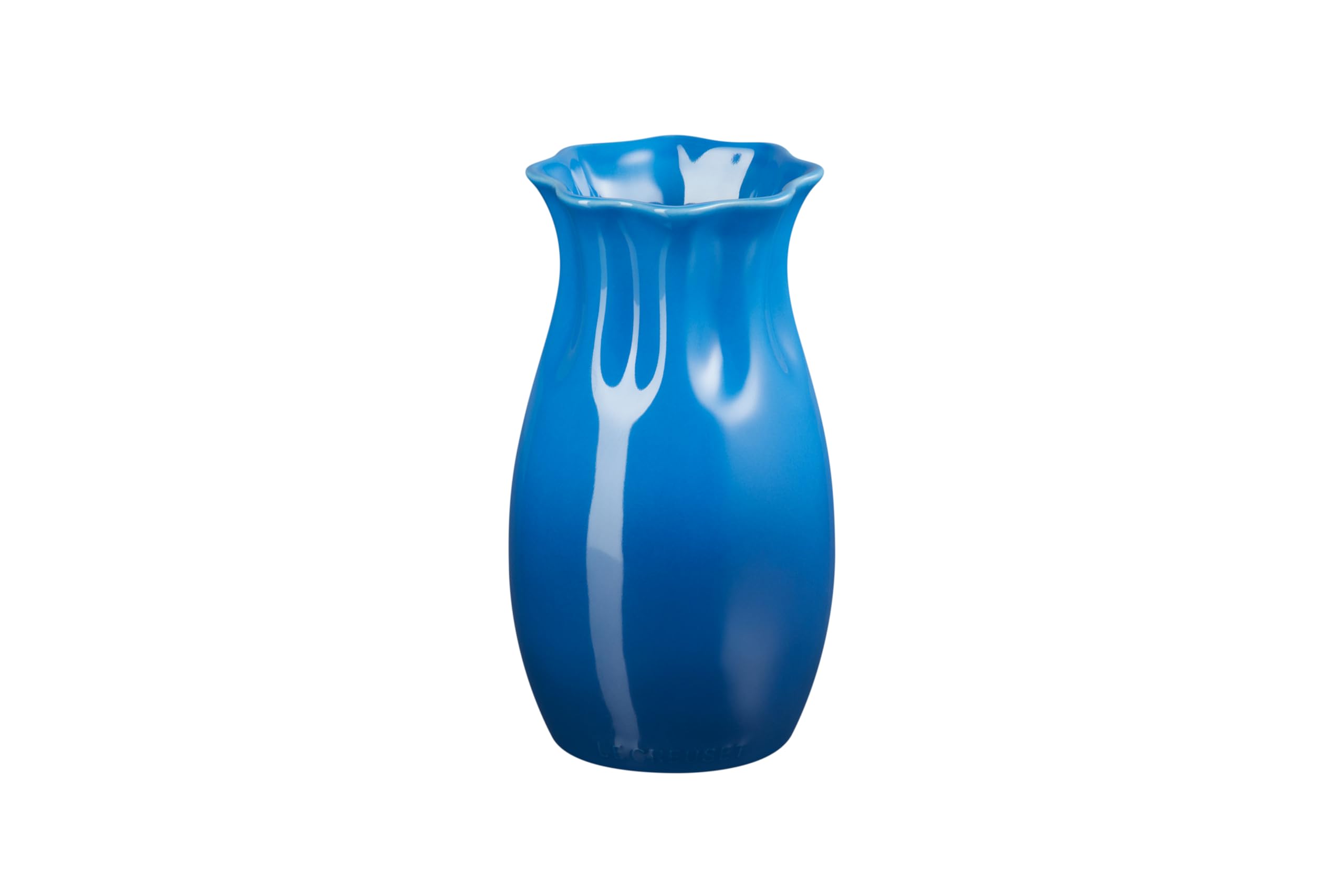 le-creuset-stoneware-small-vase-6-5-x-3-5-inches-marseille image 1