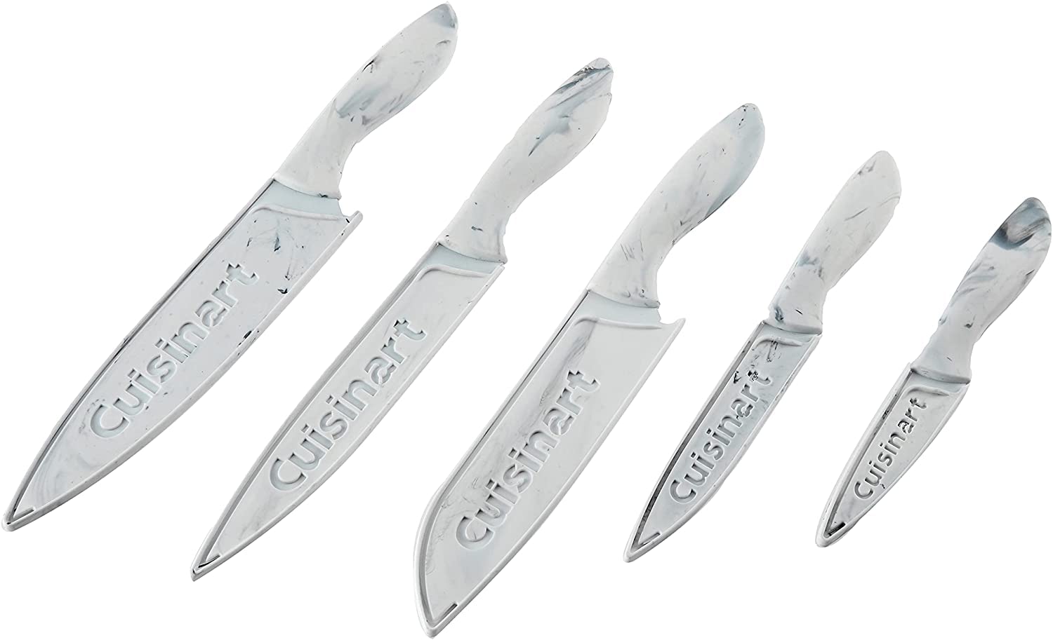 cuisinart-c55-10pwm-ceramic-coated-10-piece-knife-set-with-blade-guards-faux-mar image 1
