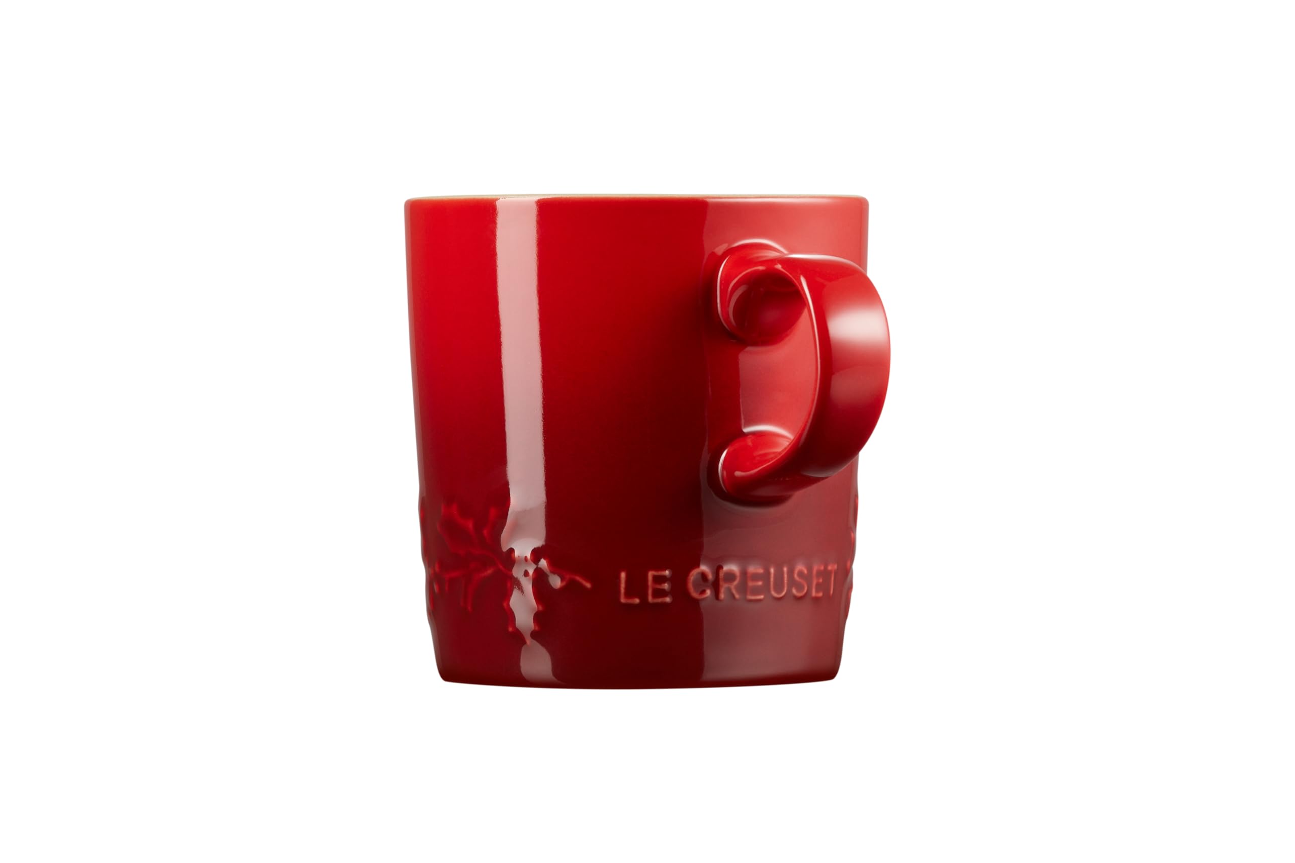 le-creuset-stoneware-holly-collection-london-mug-12-oz-cerise image 3
