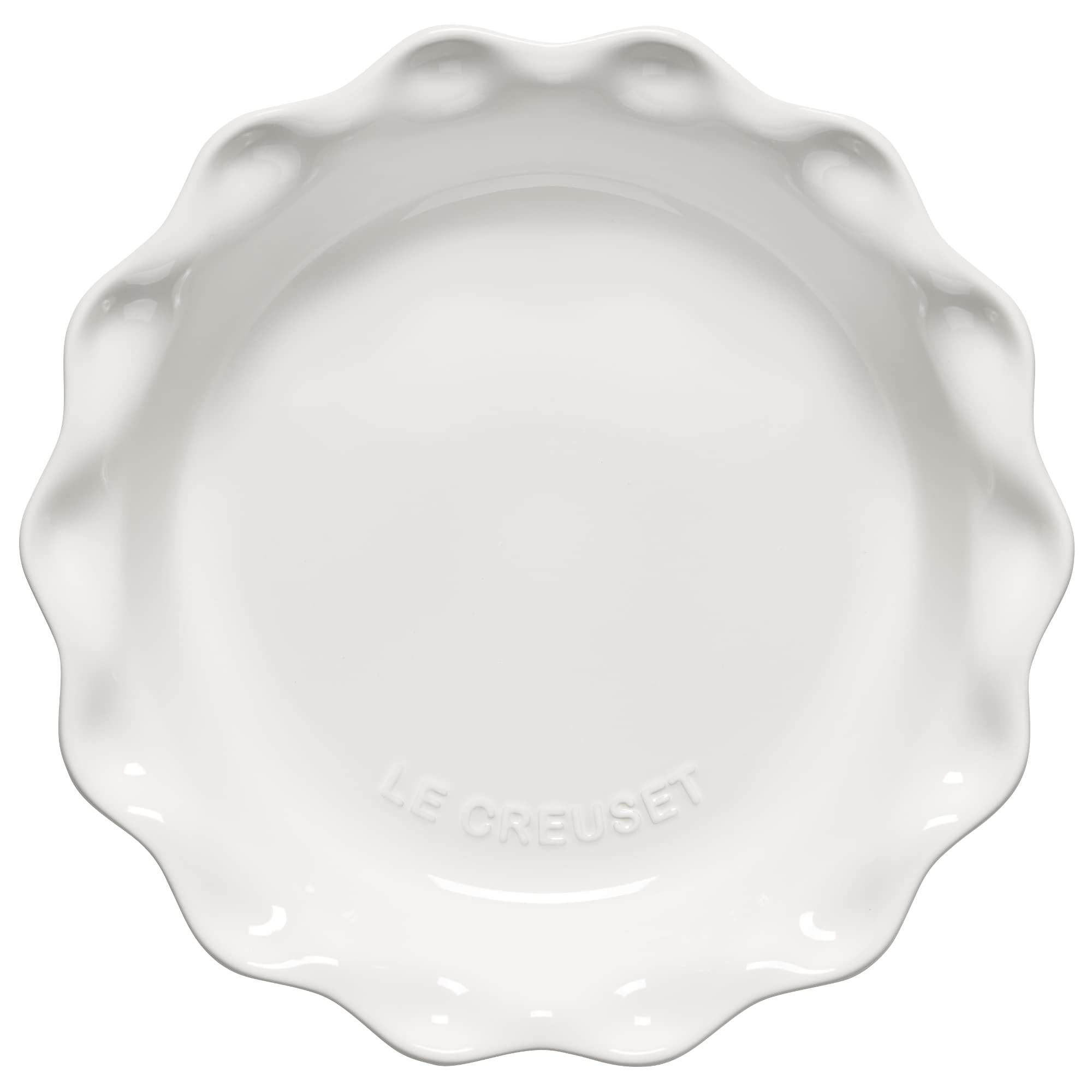 le-creuset-stoneware-9-heritage-pie-dish-white image 3