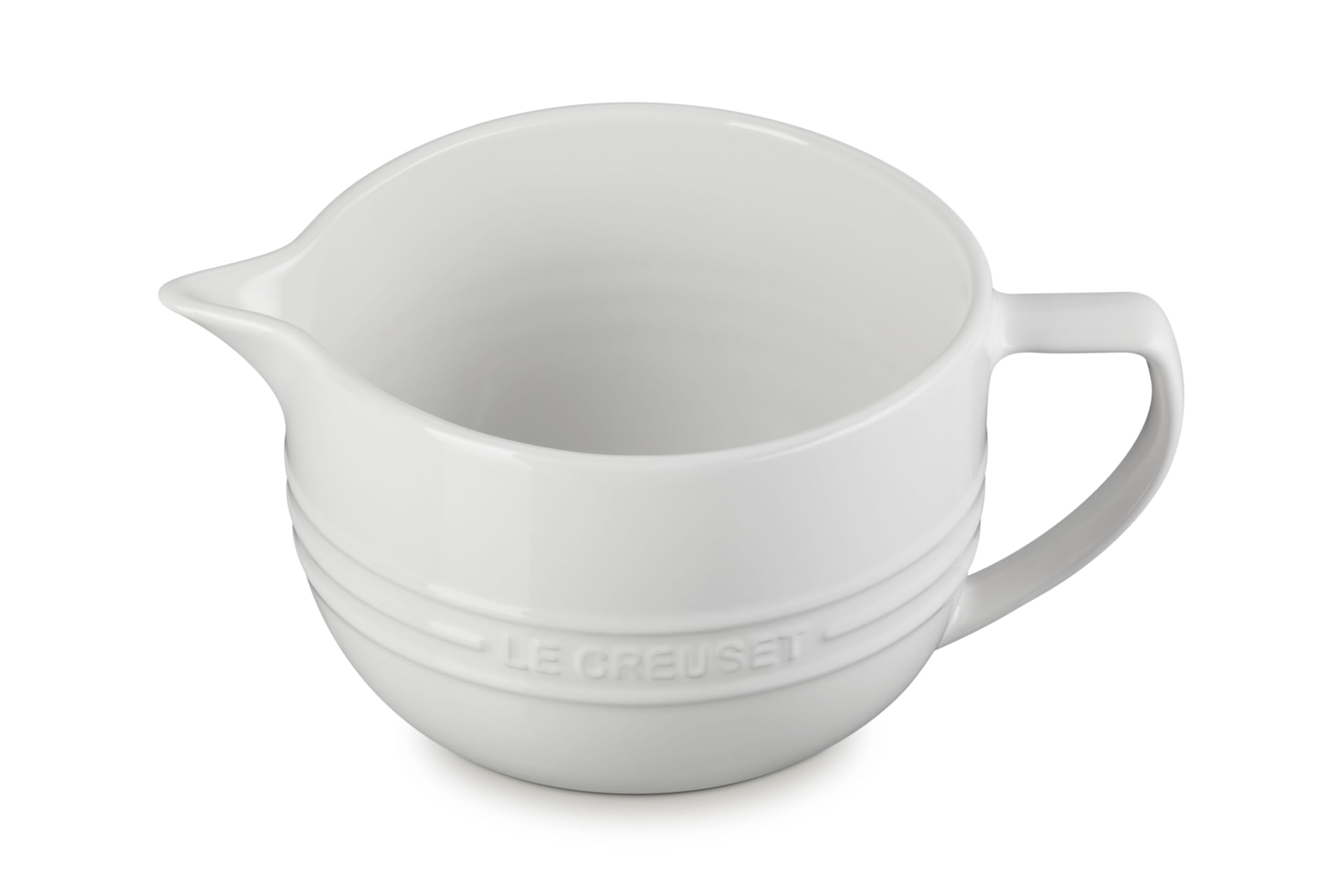 le-creuset-stoneware-signature-batter-bowl-3-25-qt-white image 1