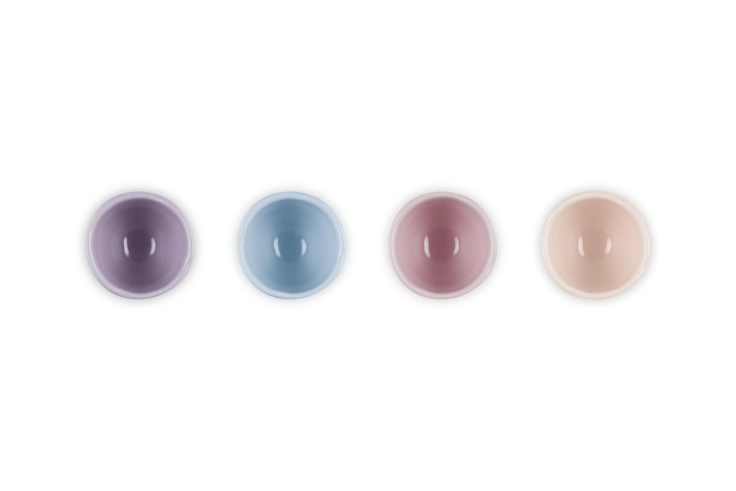 le-creuset-stoneware-petal-egg-cups-set-of-4-multicolor image 4