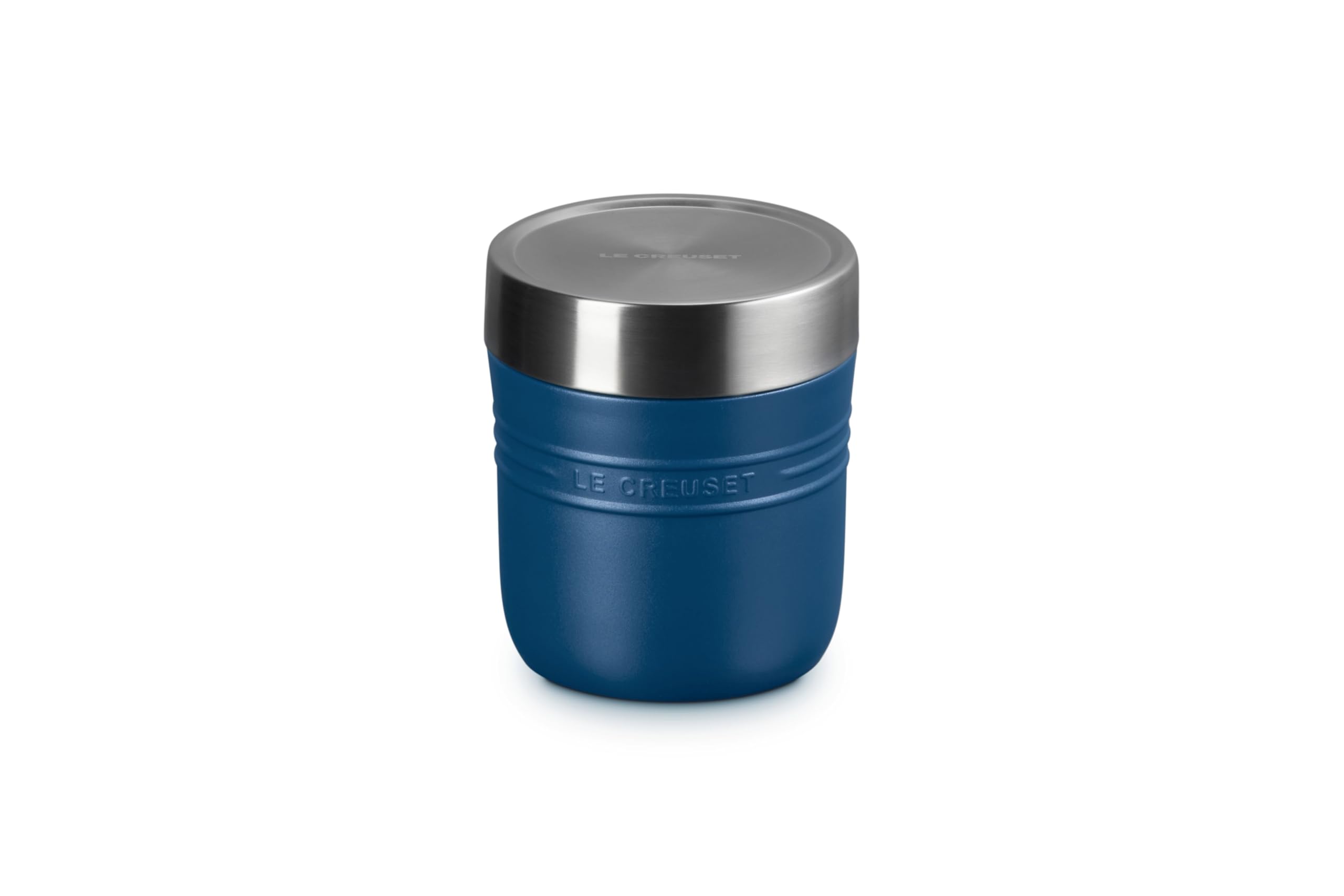 le-creuset-stainless-steel-on-the-go-food-jar-16-oz-deep-teal image 1