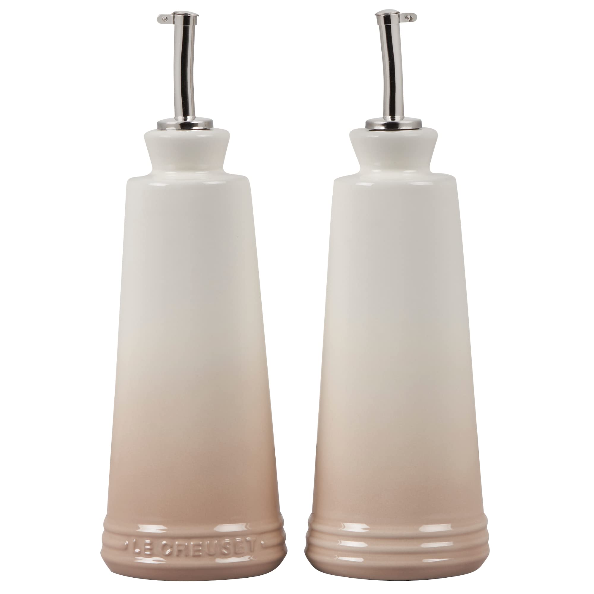 le-creuset-signature-stoneware-oil-vinegar-set-10-oz-each-meringue image 3