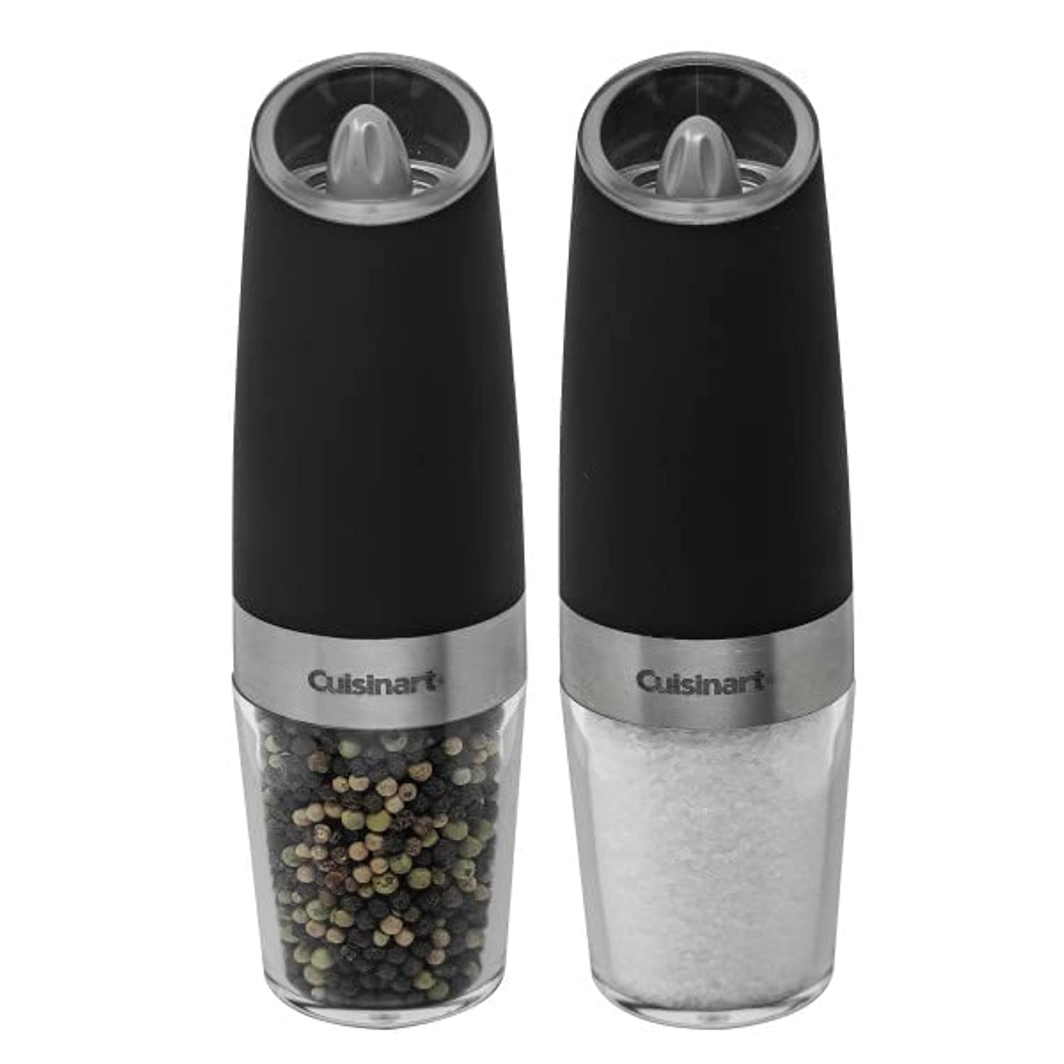cuisinart-css-2424-gravity-salt-and-pepper-spice-mill-with-blue-led-light-2-3-cu image 1