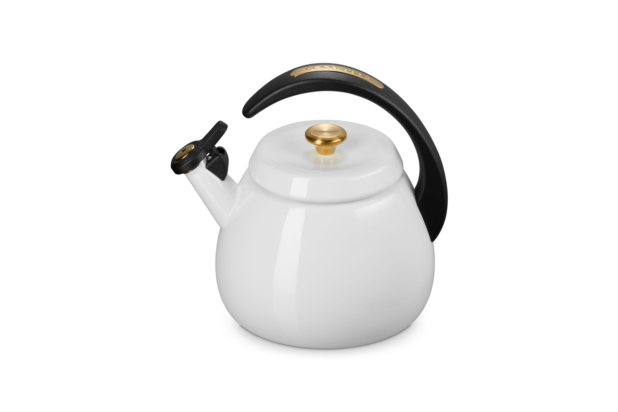 le-creuset-enamel-on-steel-cloche-kettle-2-2-qt-persimmon-with-gold-accents image 6