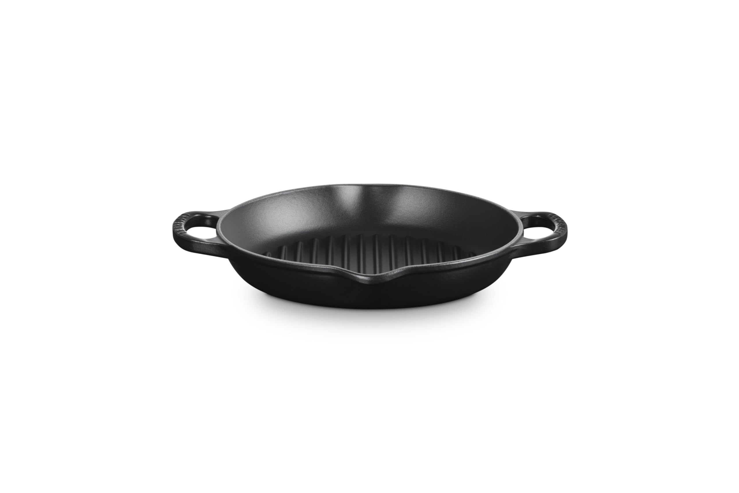 le-creuset-enameled-cast-iron-signature-9-75-deep-round-grill-licorice image 3