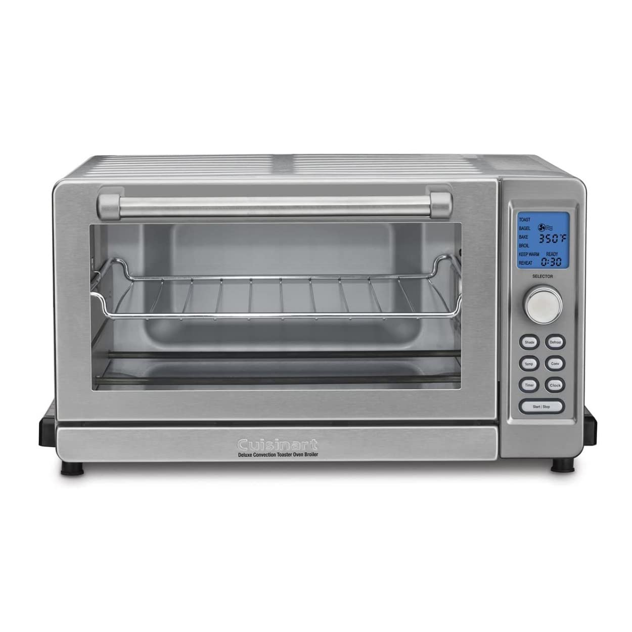 cuisinart-tob-135n-deluxe-convection-toaster-oven-broiler-brushed-stainless image 1