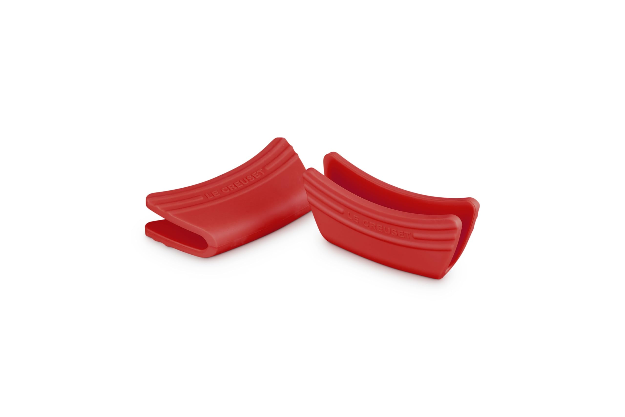 le-creuset-silicone-handle-grips-set-of-2-cerise image 1