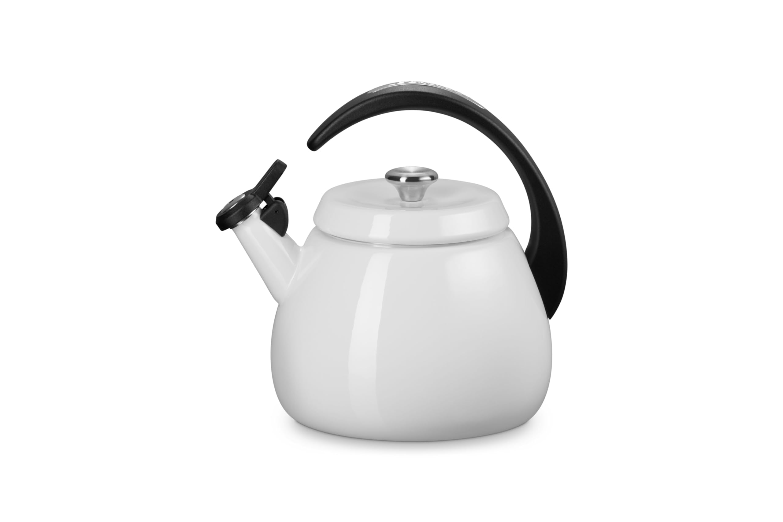 le-creuset-enamel-on-steel-cloche-kettle-2-2-qt-cerise-whistling-tea-kettle image 8
