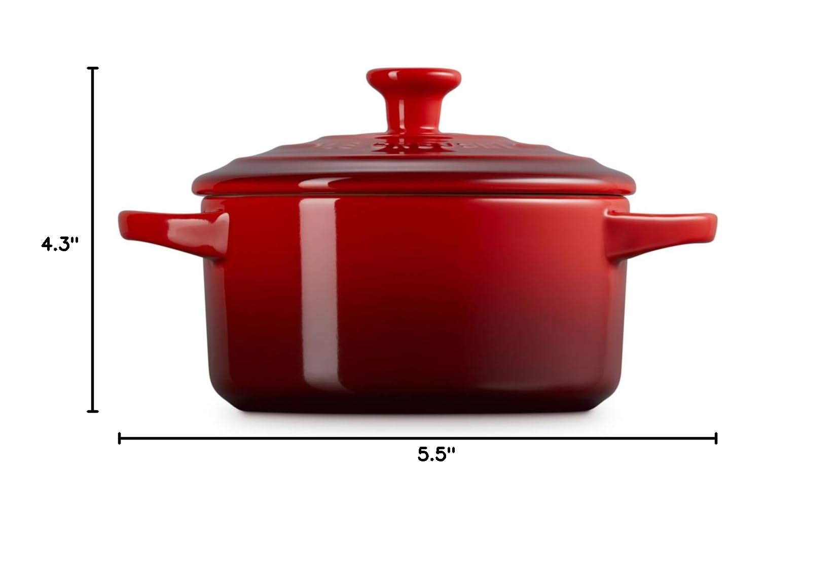 le-creuset-stoneware-mini-round-cocotte-24-oz-cerise image 8