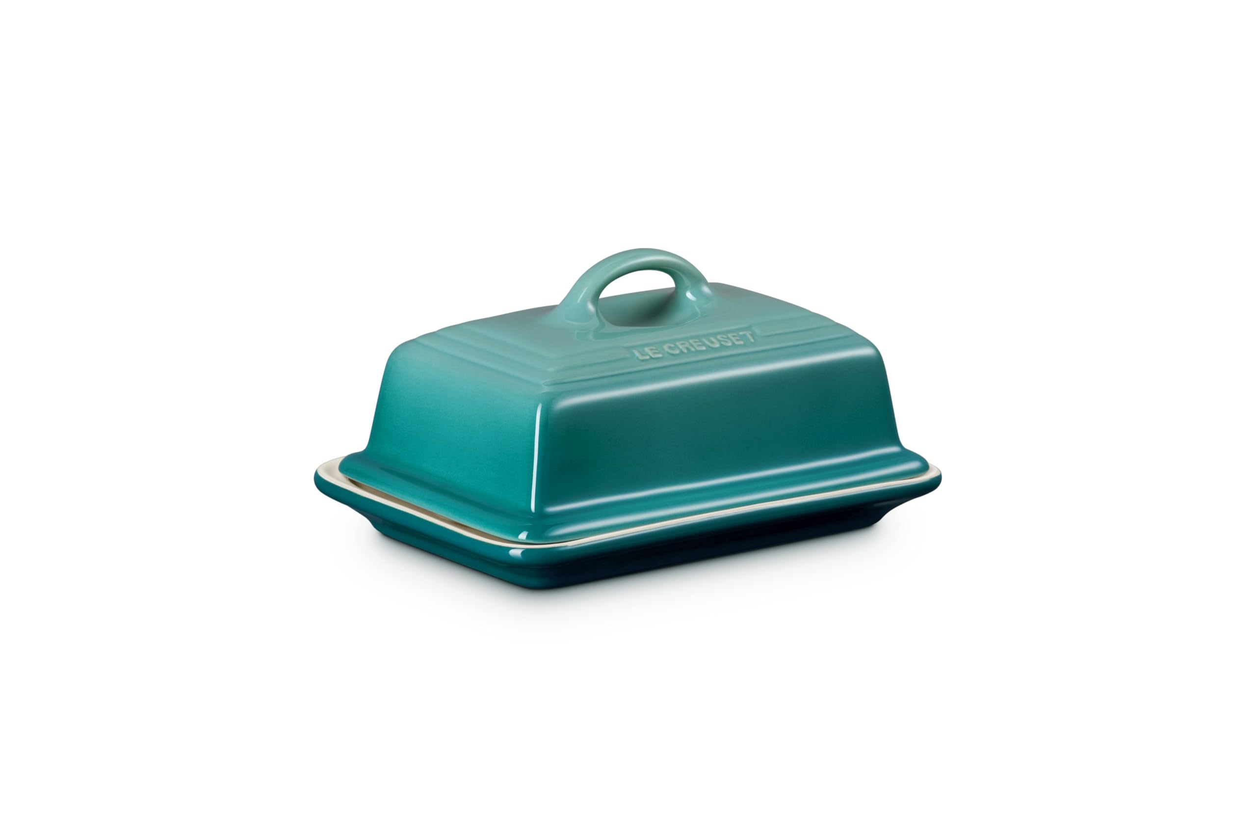 le-creuset-stoneware-european-butter-dish-white image 7