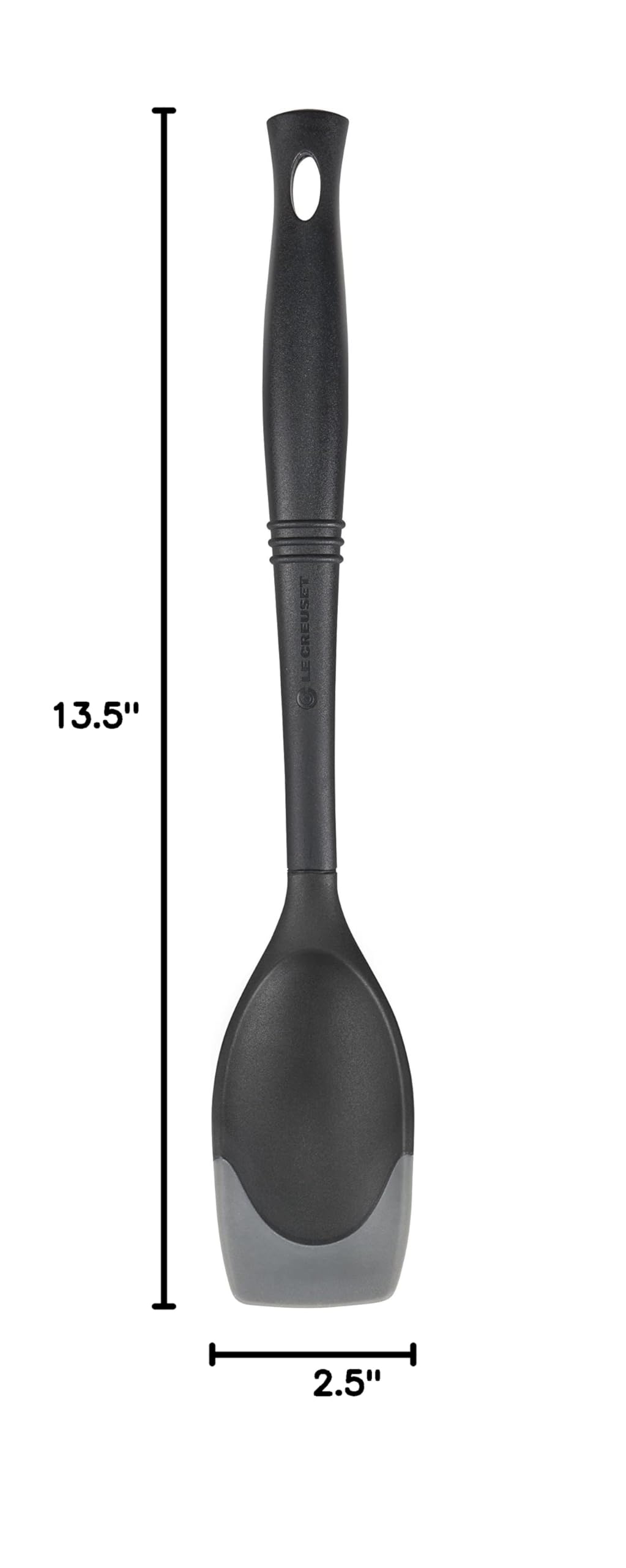 le-creuset-revolution-bi-material-saute-spoon-13-5-x-2-5-oyster image 3