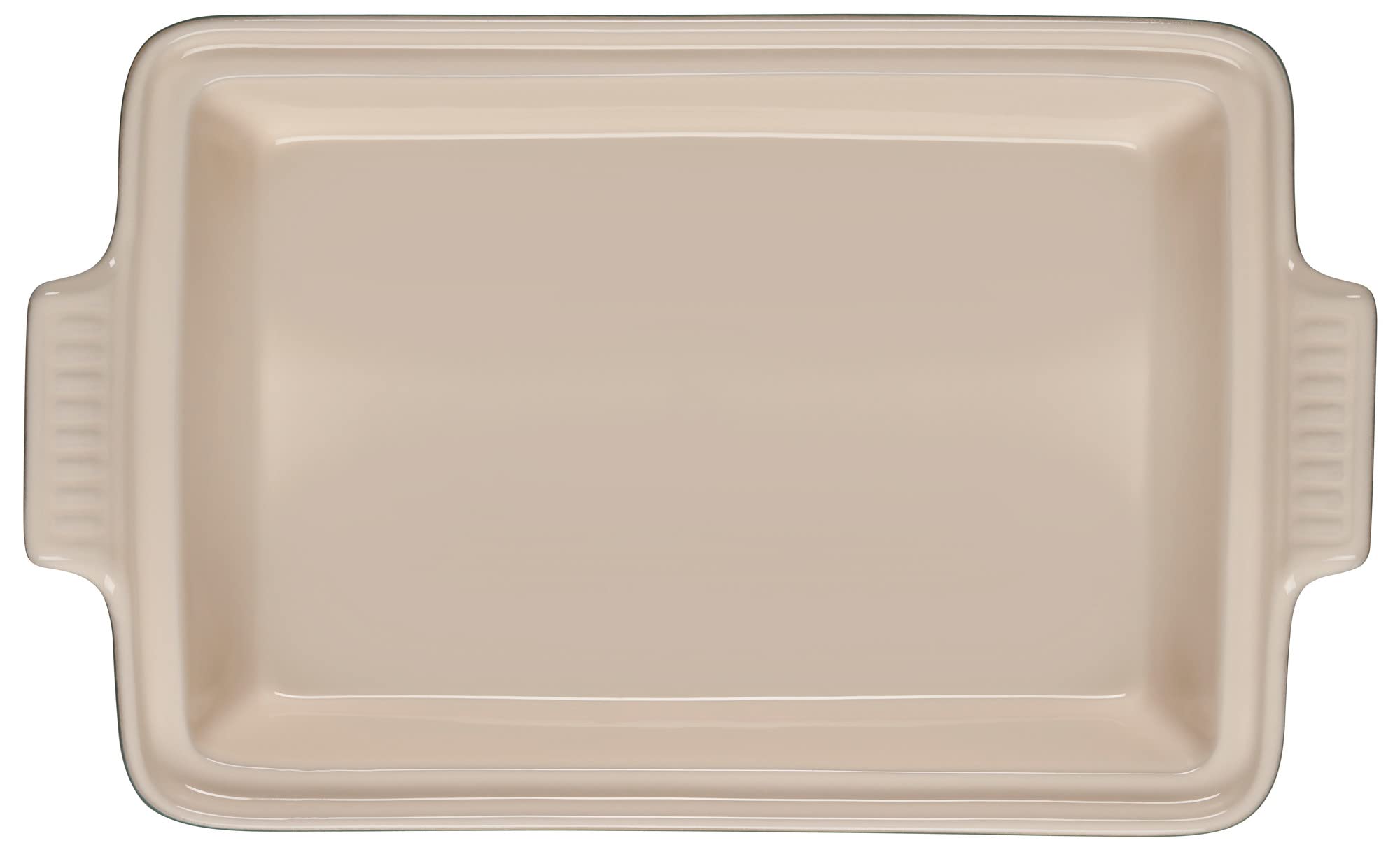 le-creuset-olive-branch-stoneware-covered-rectangular-casserole-4-qt-artichaut image 4
