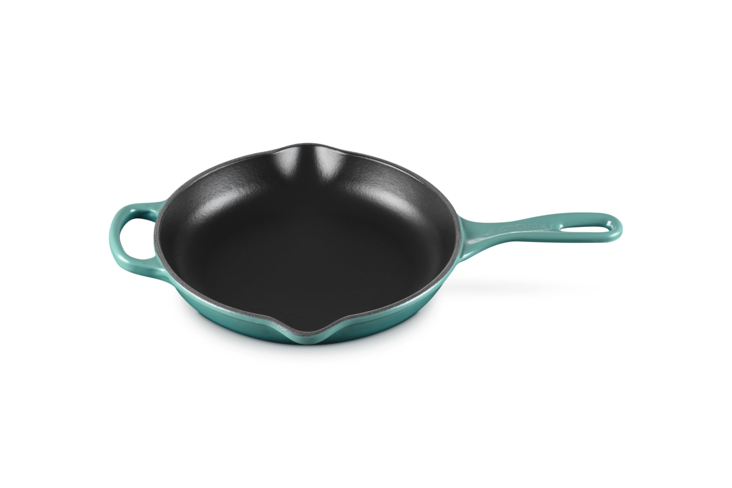 le-creuset-enameled-cast-iron-signature-round-skillet-10-25-olive image 8