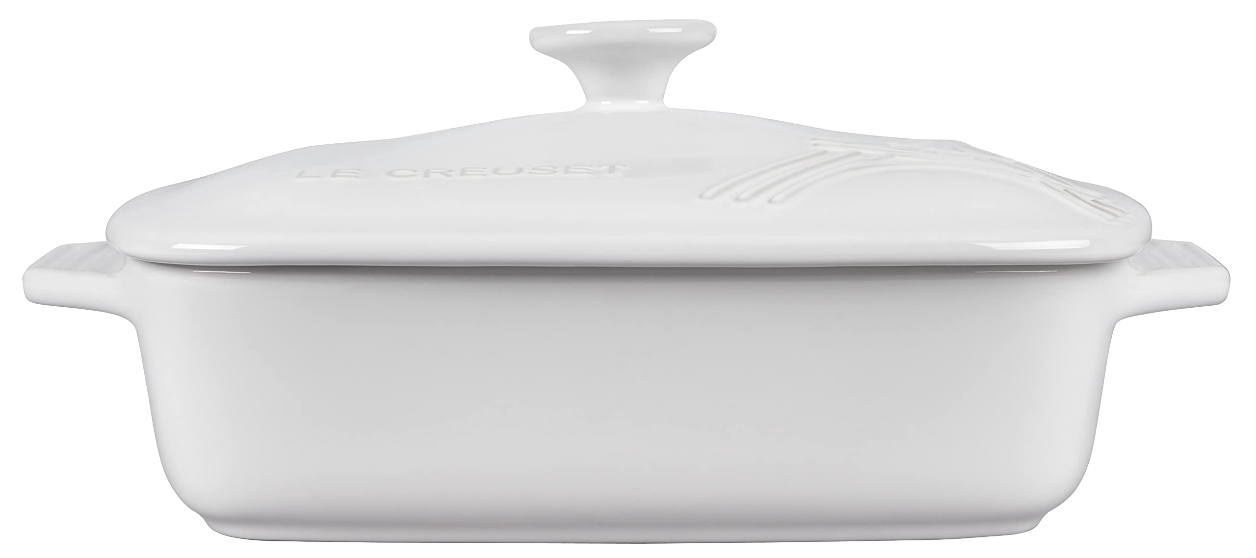 le-creuset-eiffel-tower-stoneware-covered-square-casserole-2-5-qt-9-white image 4