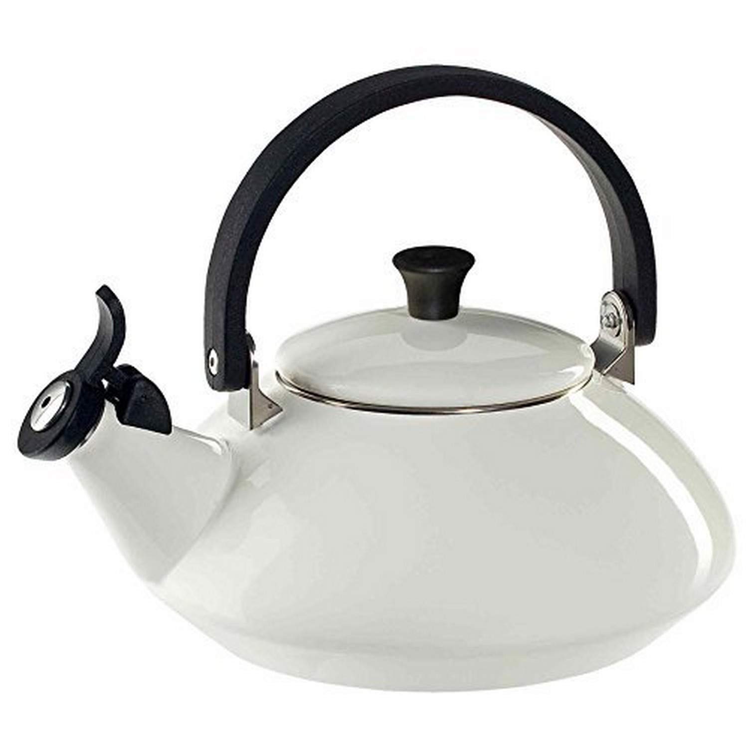 le-creuset-zen-tea-kettle-1-6-qt-white-enameled-steel image 1