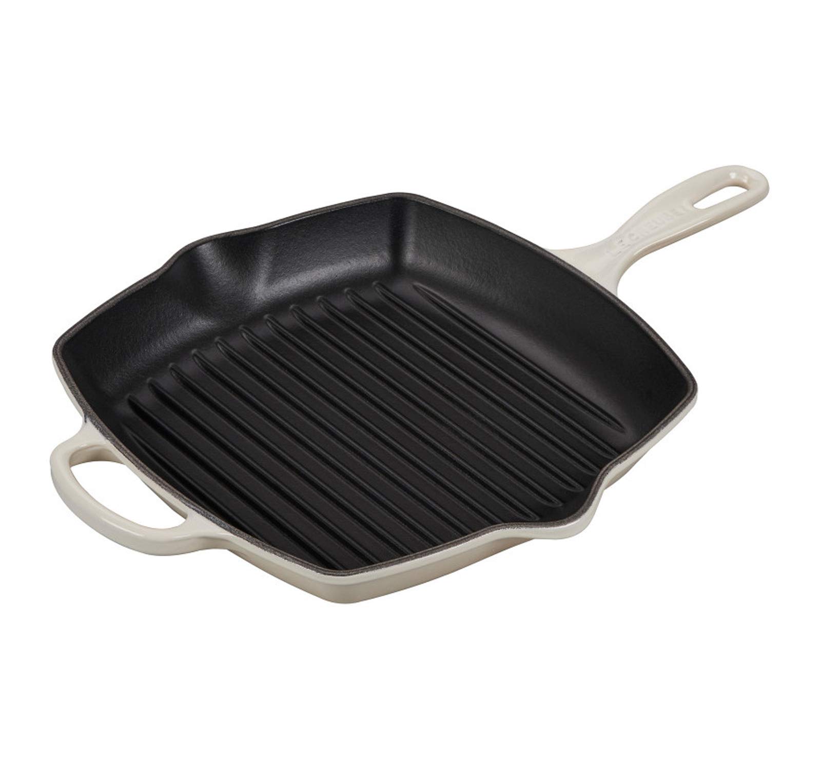 le-creuset-signature-enameled-cast-iron-square-skillet-grill-10-25-licorice image 3