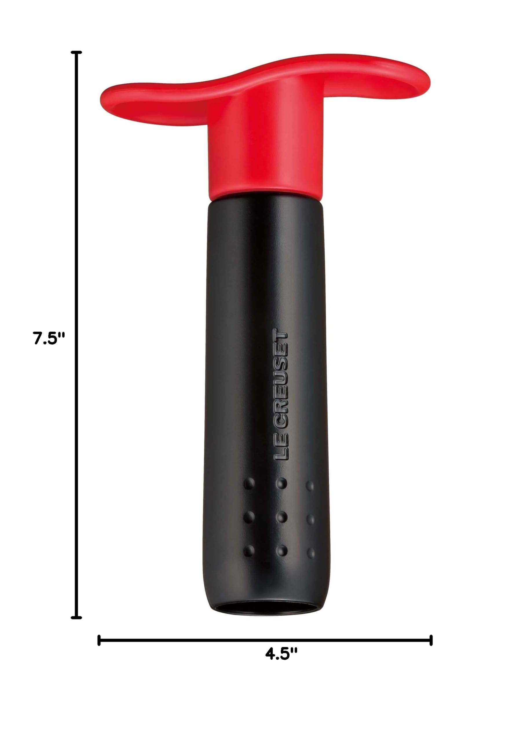 le-creuset-wine-pump-and-3-stoppers-cerise image 4