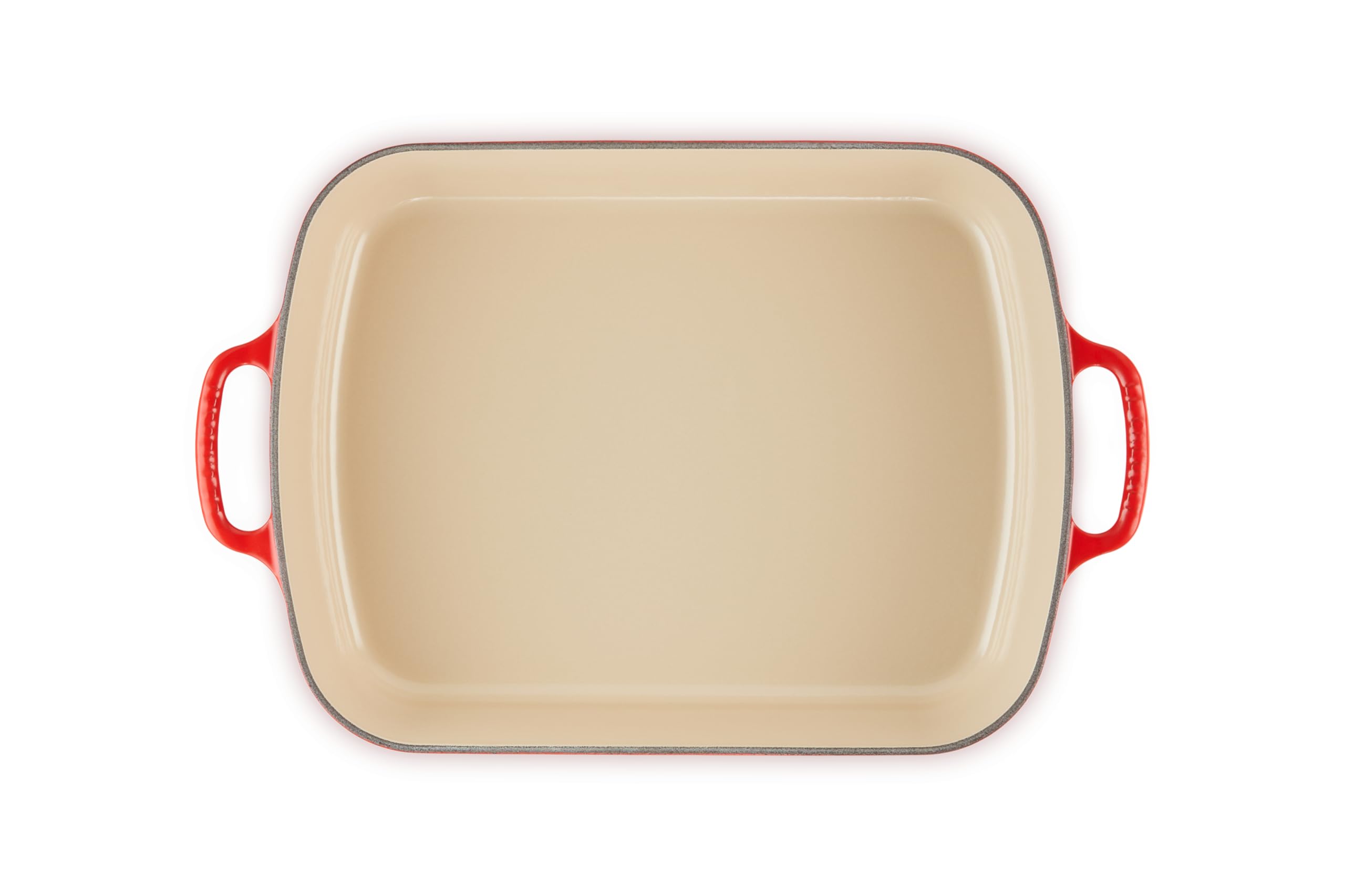 le-creuset-enameled-cast-iron-signature-rectangular-roaster-5-25-qt-cerise image 4