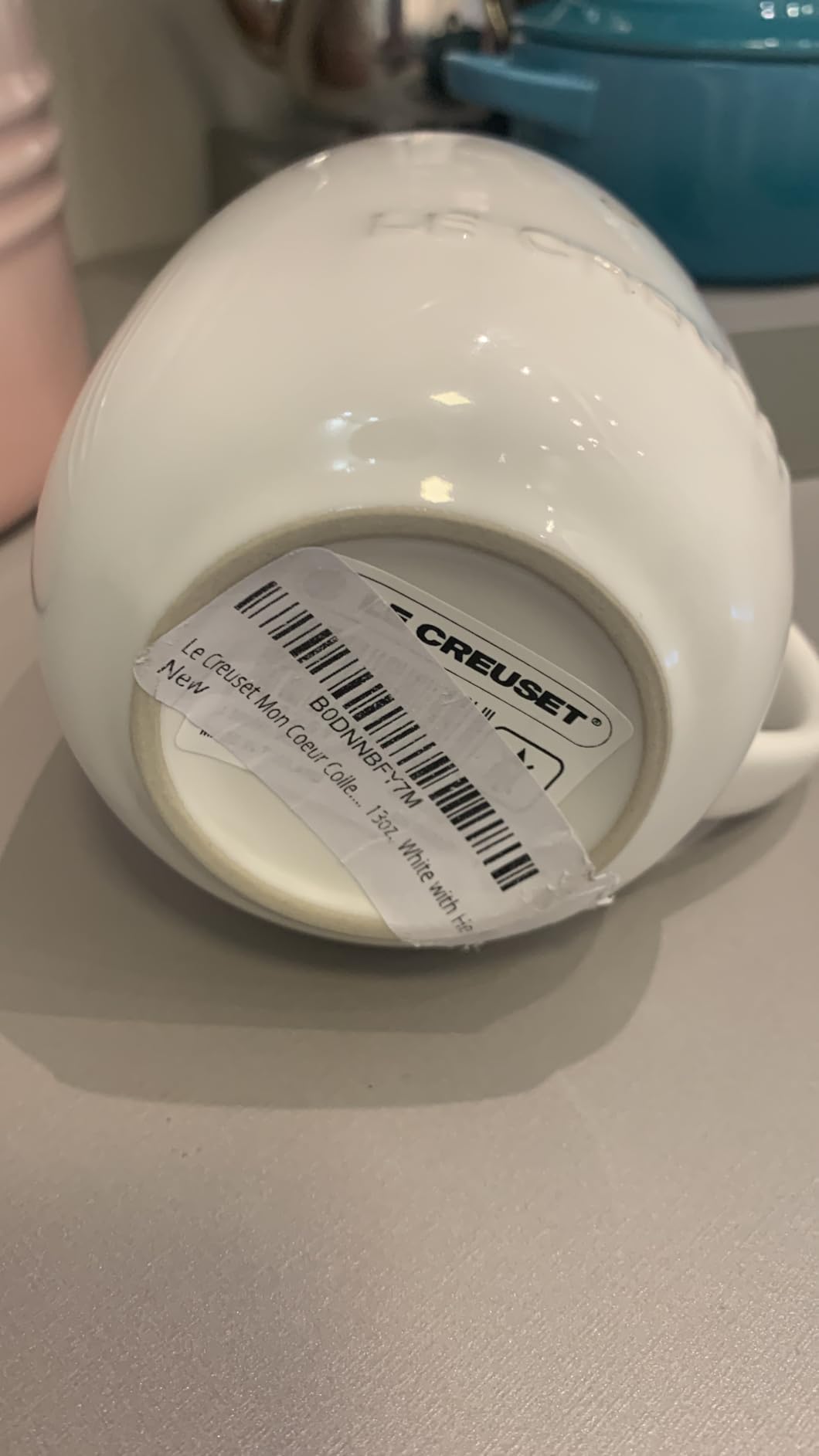 Nice mug, but handle is small