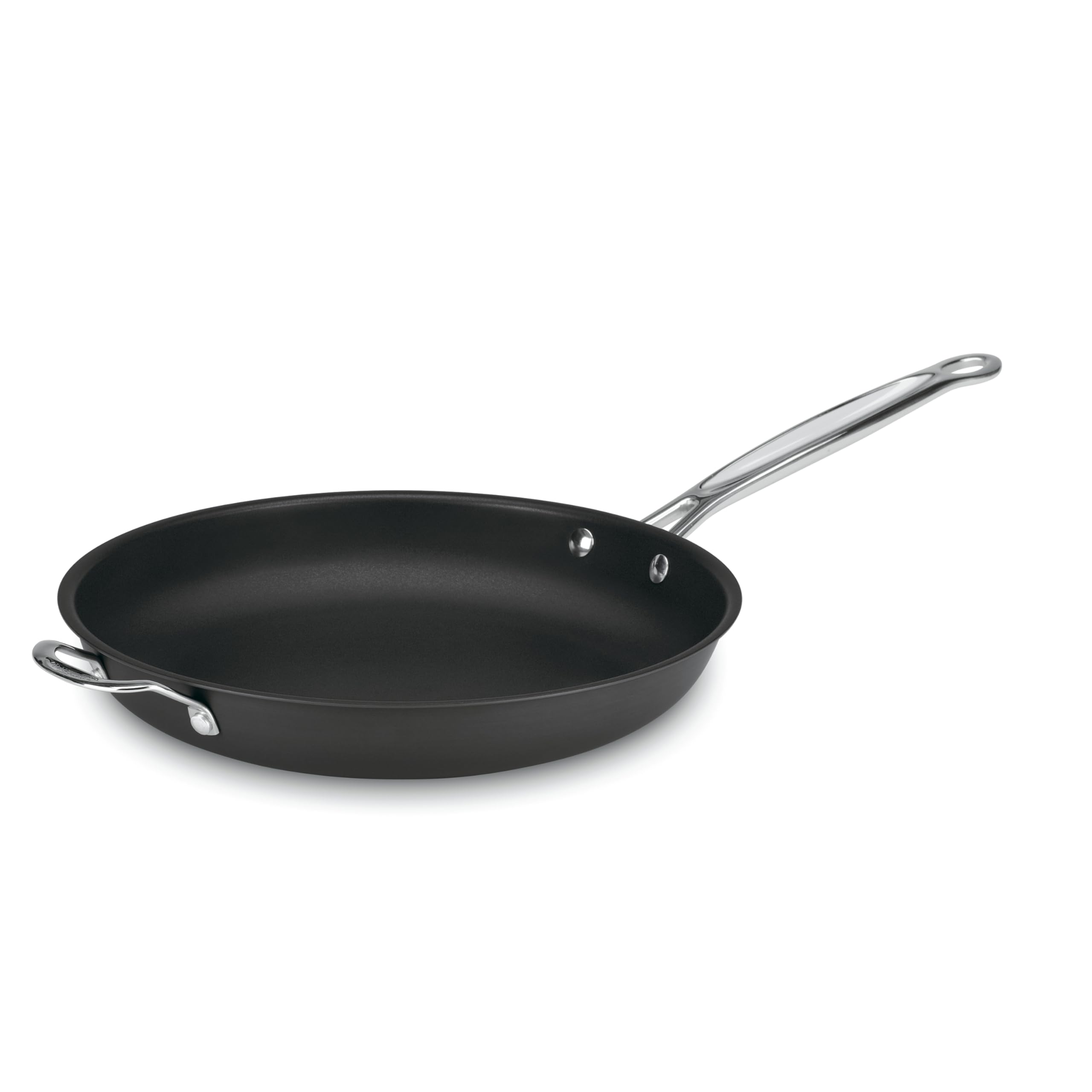 cuisinart-chef-s-classic-14-inch-nonstick-hard-anodized-skillet-with-helper-hand image 1