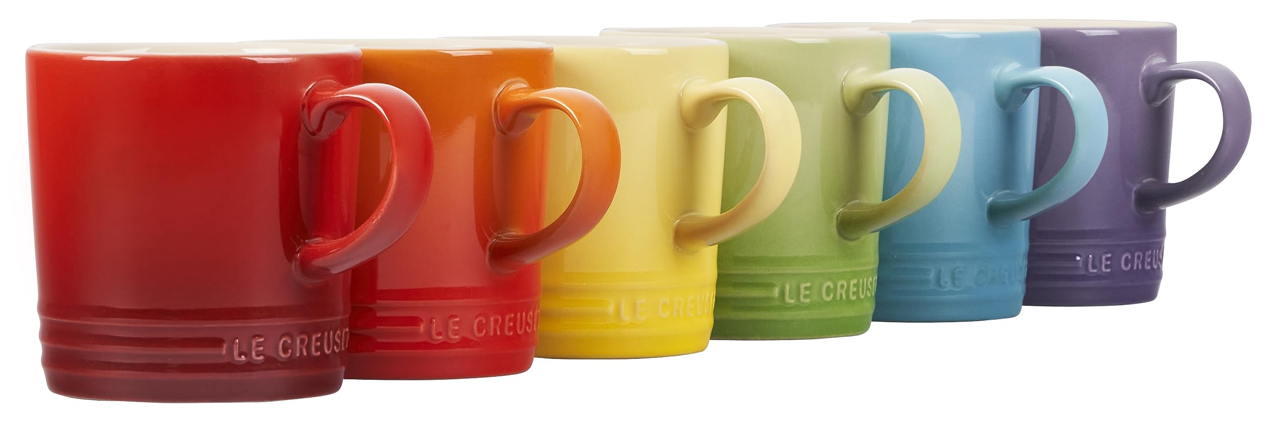 le-creuset-stoneware-set-of-6-london-mugs-12-oz-multi-color image 1