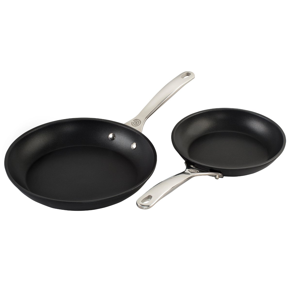 le-creuset-toughened-nonstick-fry-pan-set-2-piece-8-10-inch image 1