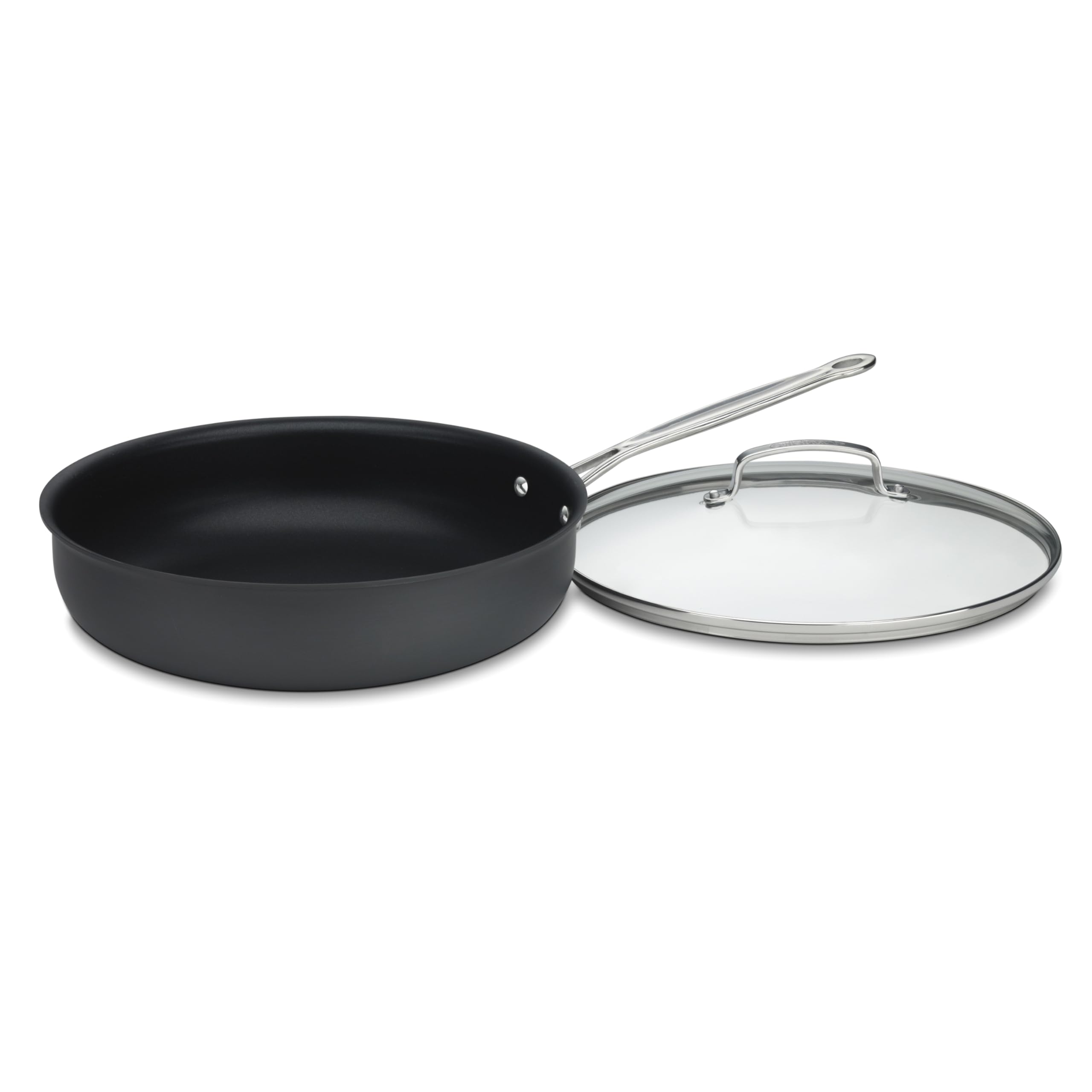 cuisinart-chef-s-classic-hard-anodized-nonstick-12-deep-fry-pan-with-cover image 1
