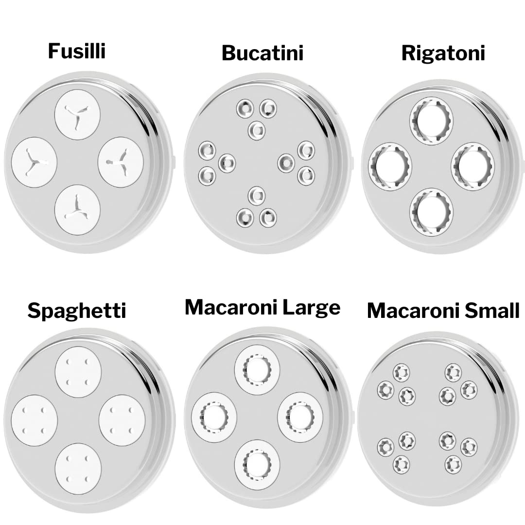 cuisinart-pe-50-pasta-extruder-attachment-with-6-pasta-plates-white image 3