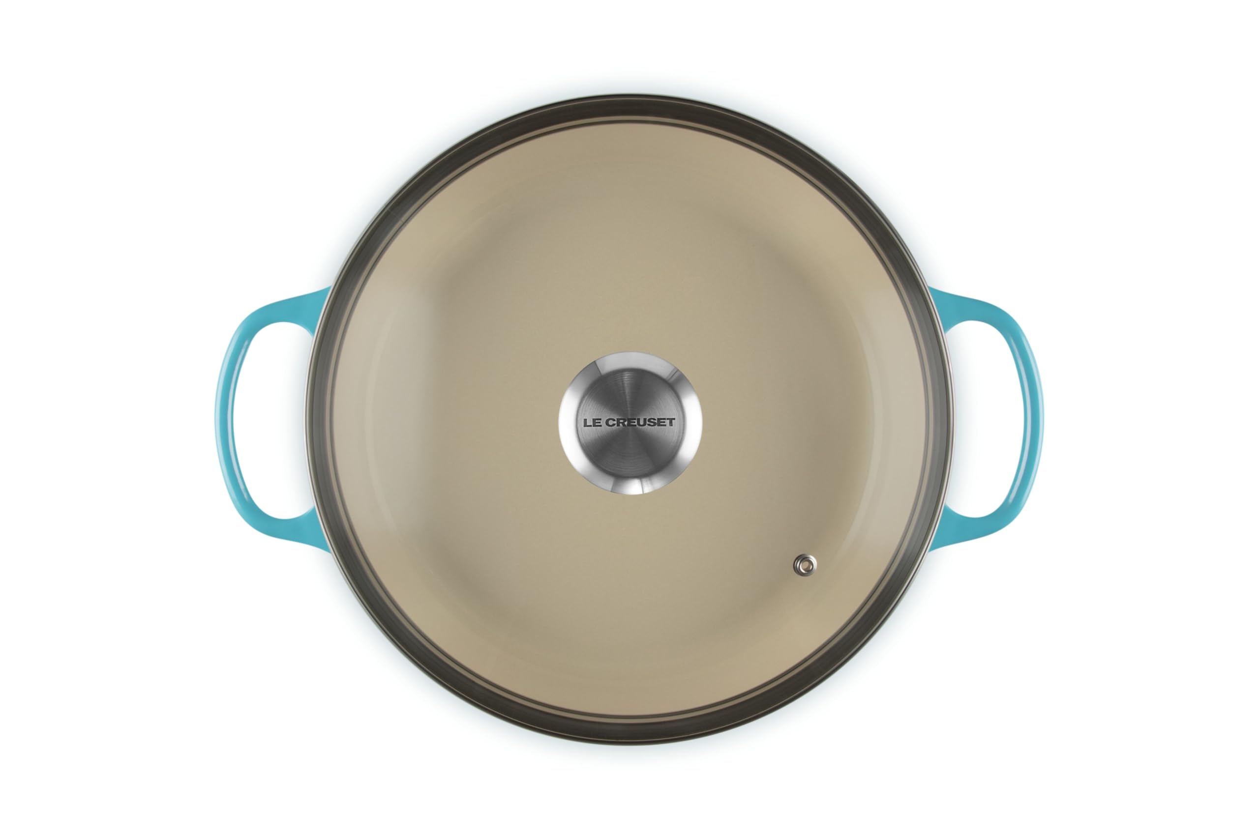 le-creuset-enameled-cast-iron-signature-round-braiser-2-25-qt-caribbean image 2