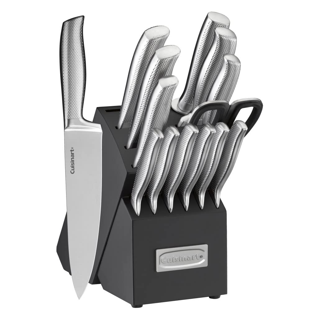 cuisinart-c77ss-15pg-15-piece-german-stainless-steel-knife-block-set image 1