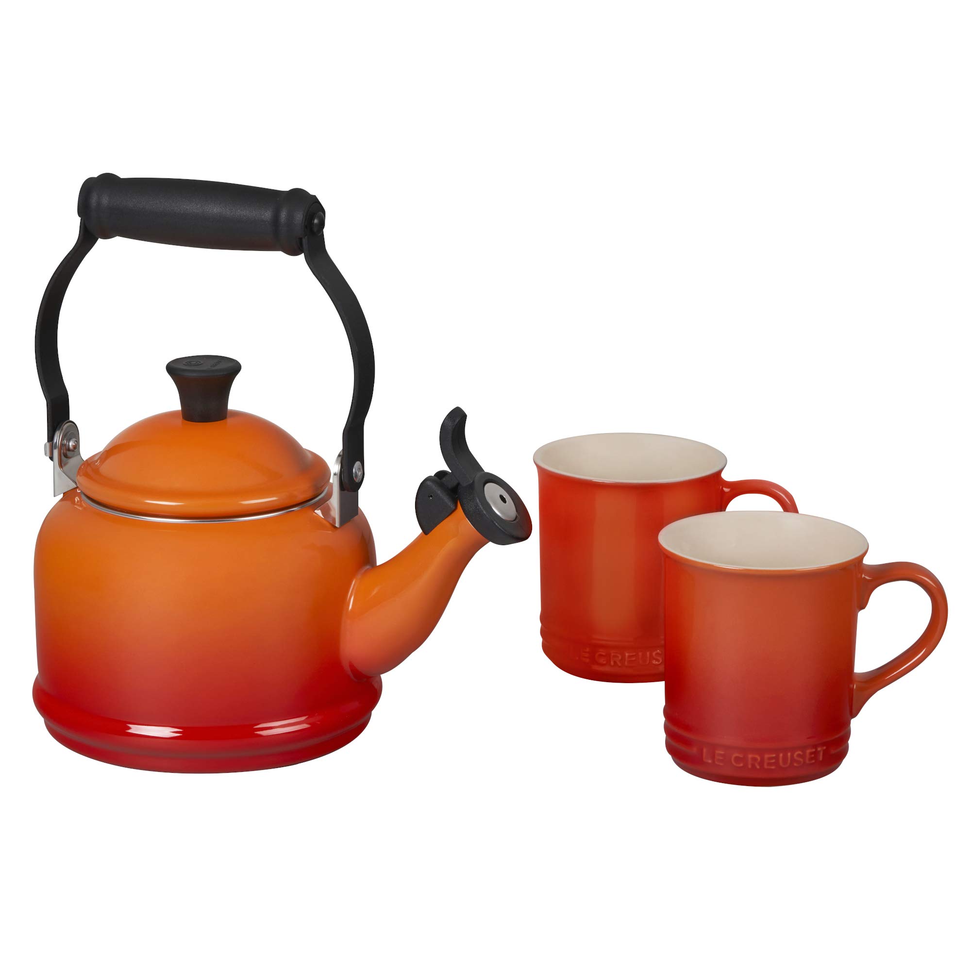 le-creuset-enamel-on-steel-demi-kettle-stoneware-mug-set-1-25-qt-white image 8
