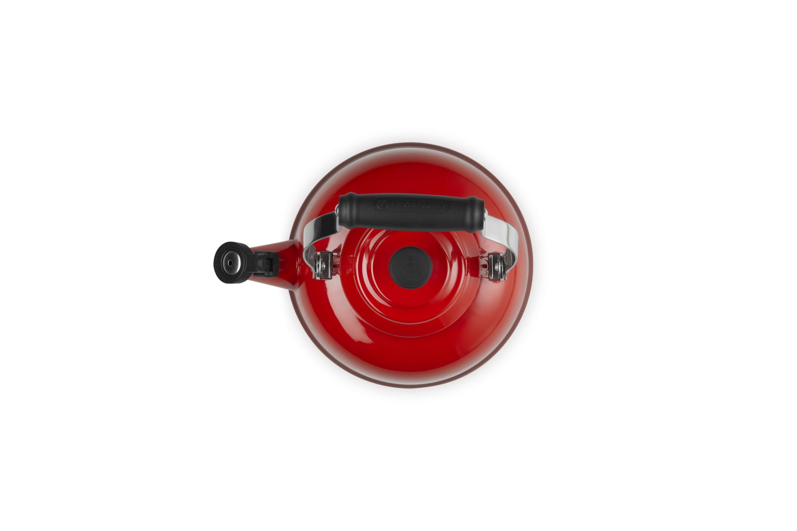 le-creuset-classic-whistling-tea-kettle-1-7-qt-cerise-enamel-on-steel image 4