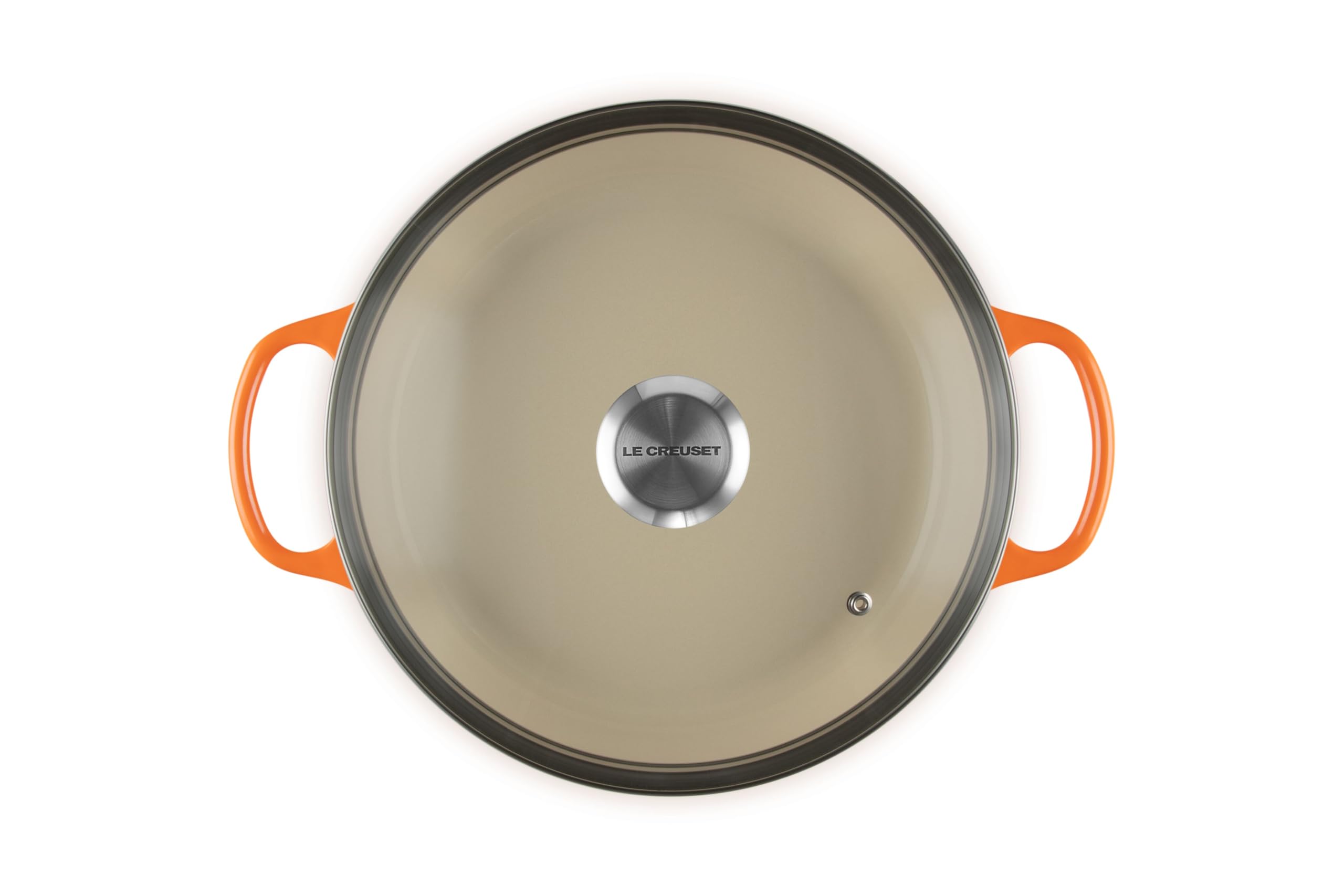 le-creuset-signature-round-braiser-with-glass-lid-2-25-qt-flame image 2
