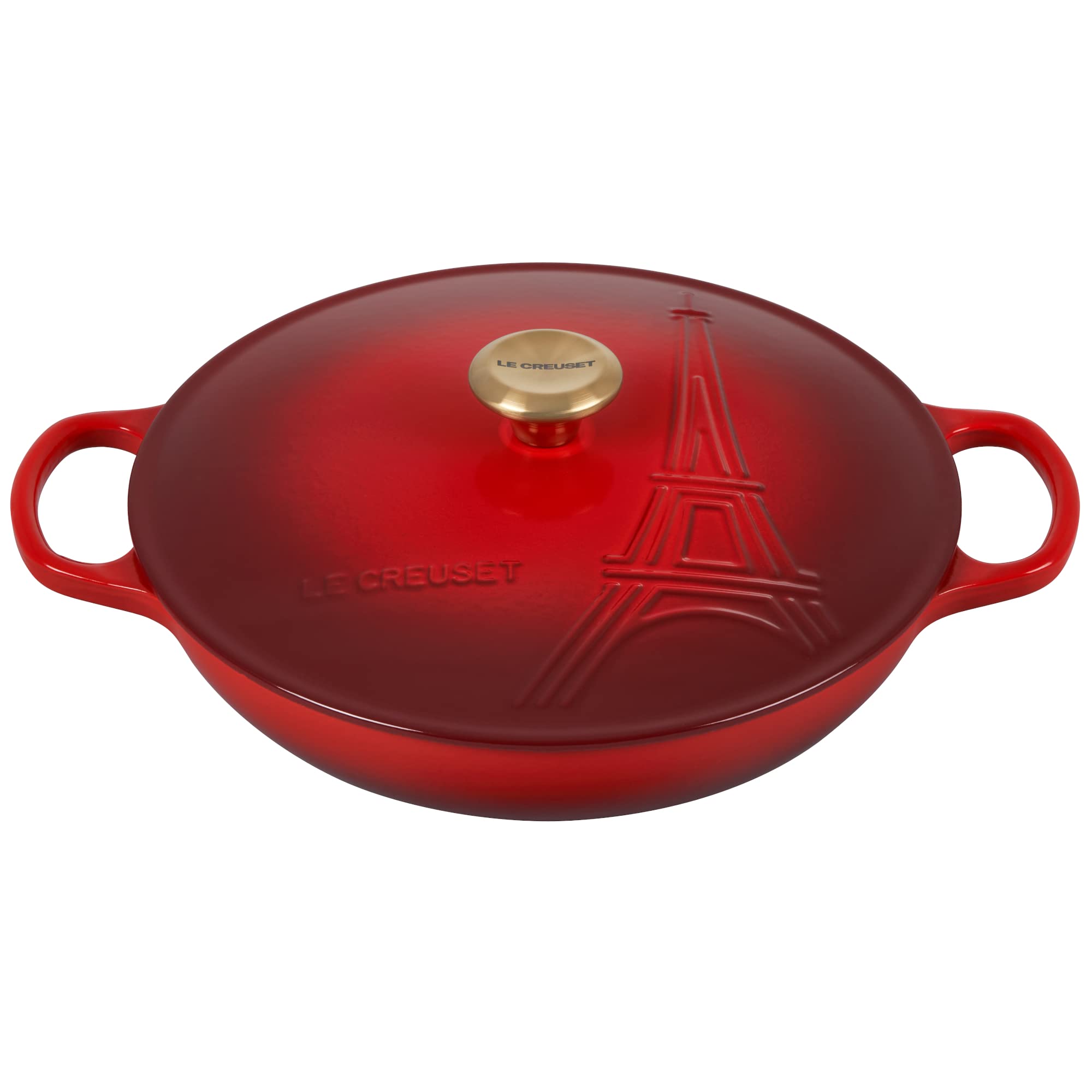 le-creuset-eiffel-tower-collection-enameled-cast-iron-signature-braiser-3-5-qt-c image 1