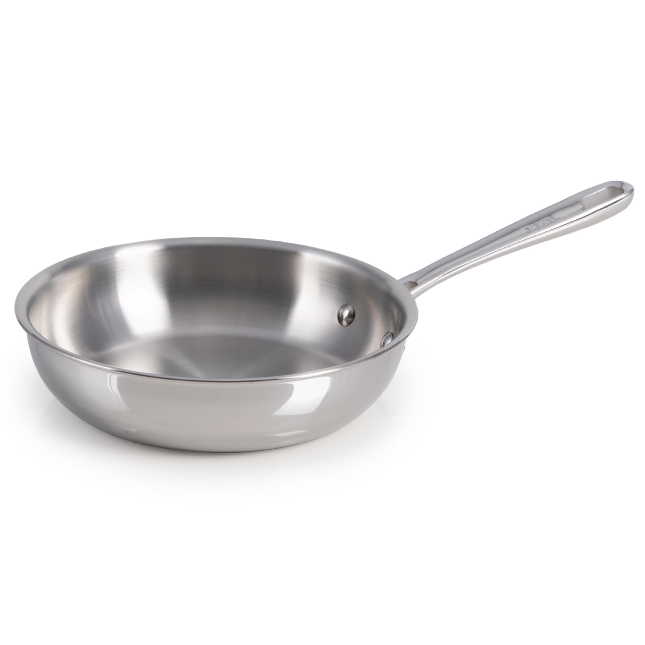 t-fal-pro-tri-ply-stainless-steel-fry-pan-8-inch-silver image 1
