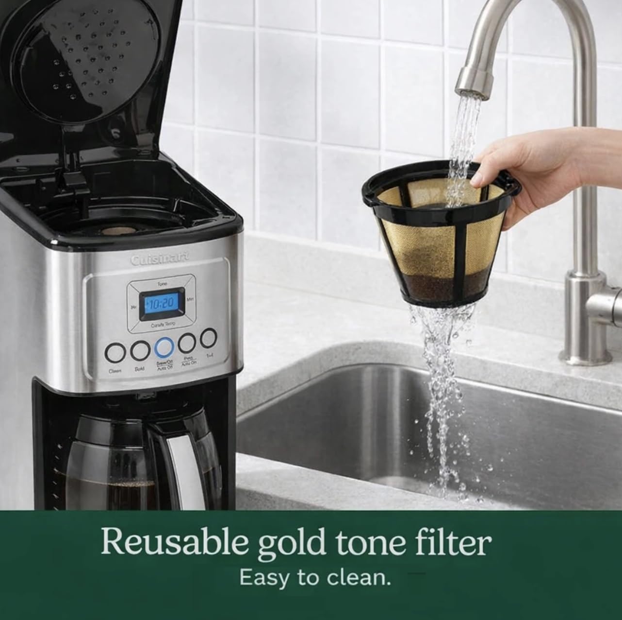 cuisinart-perfectemp-dcc-3200-14-cup-programmable-coffee-maker-stainless-steel image 5