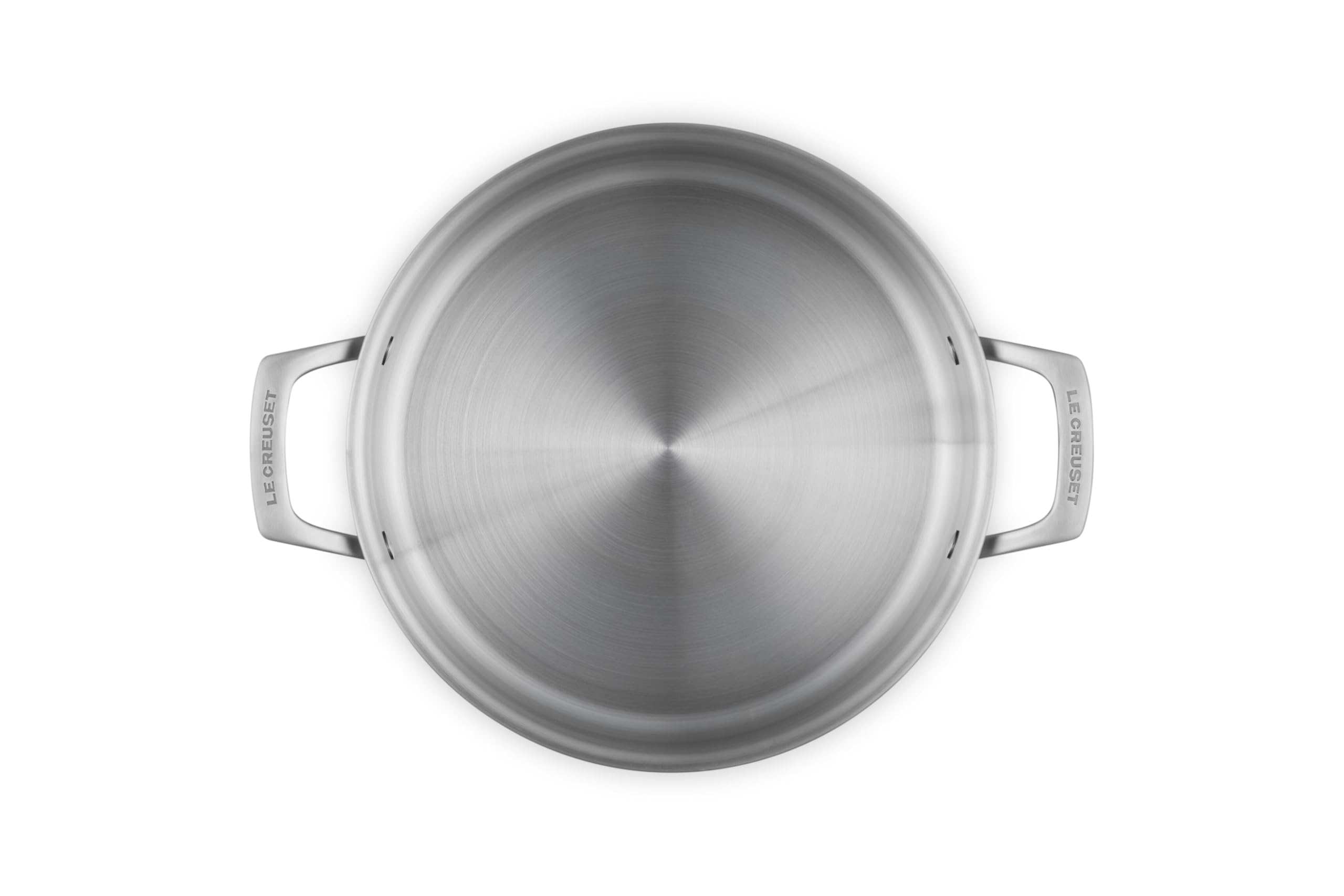 le-creuset-essential-stainless-steel-rondeau-pan-4-5-qt image 3