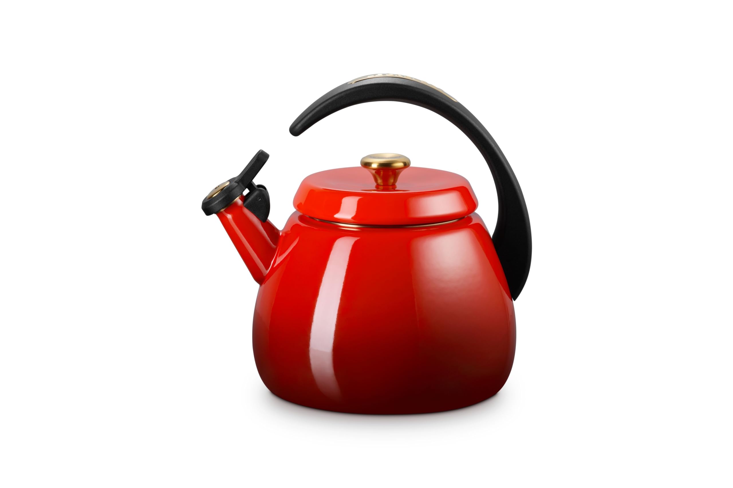le-creuset-signature-cloche-kettle-2-2-qt-cerise-with-gold-knob image 2