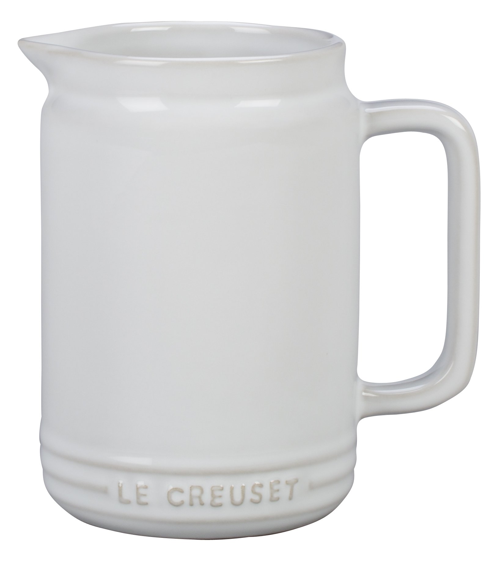 le-creuset-stoneware-sauce-jar-20-oz-white image 2